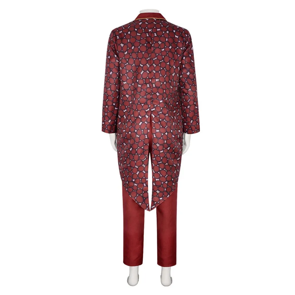 The Mask Stanley Ipkiss Red Suit Cosplay Costume Outfits Halloween Carnival Suit