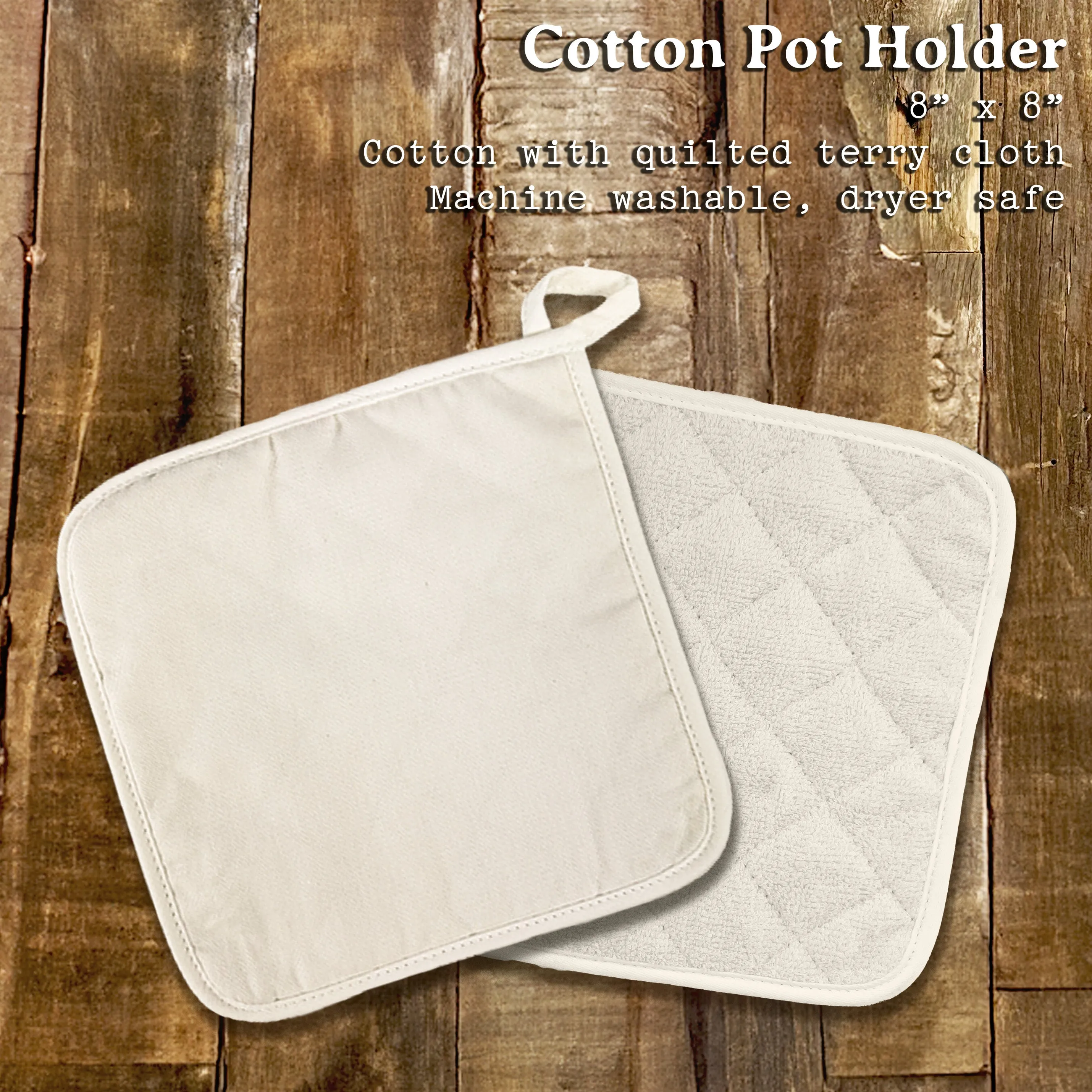 The Mountains are Calling - Cotton Pot Holder