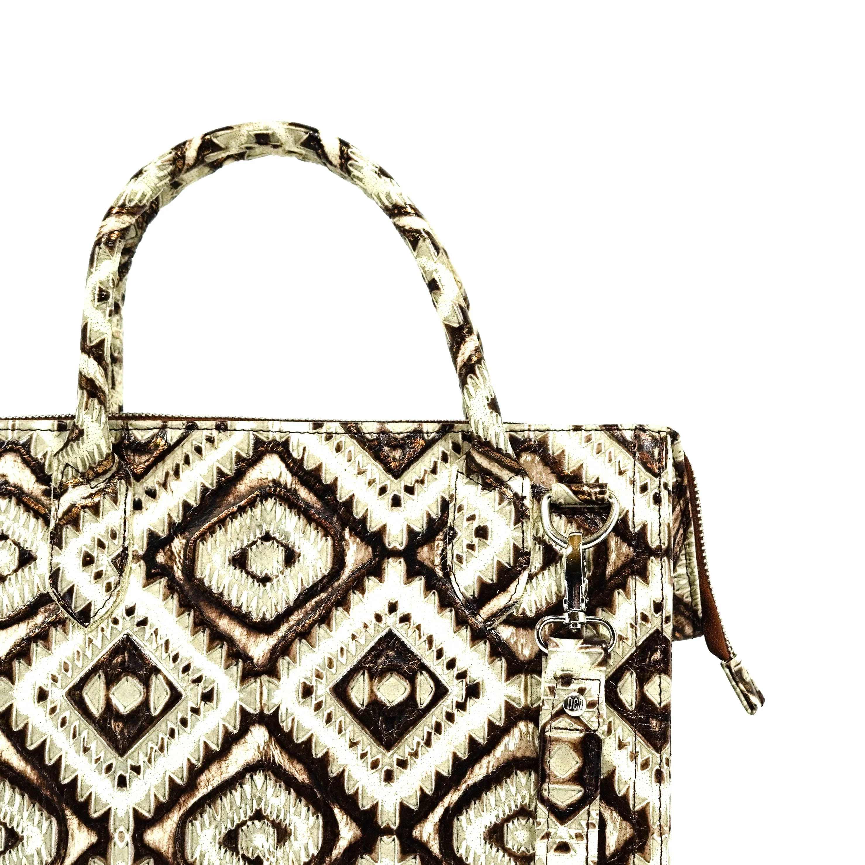 The Opry - All Embossed w/ Ivory & Bronze Aztec