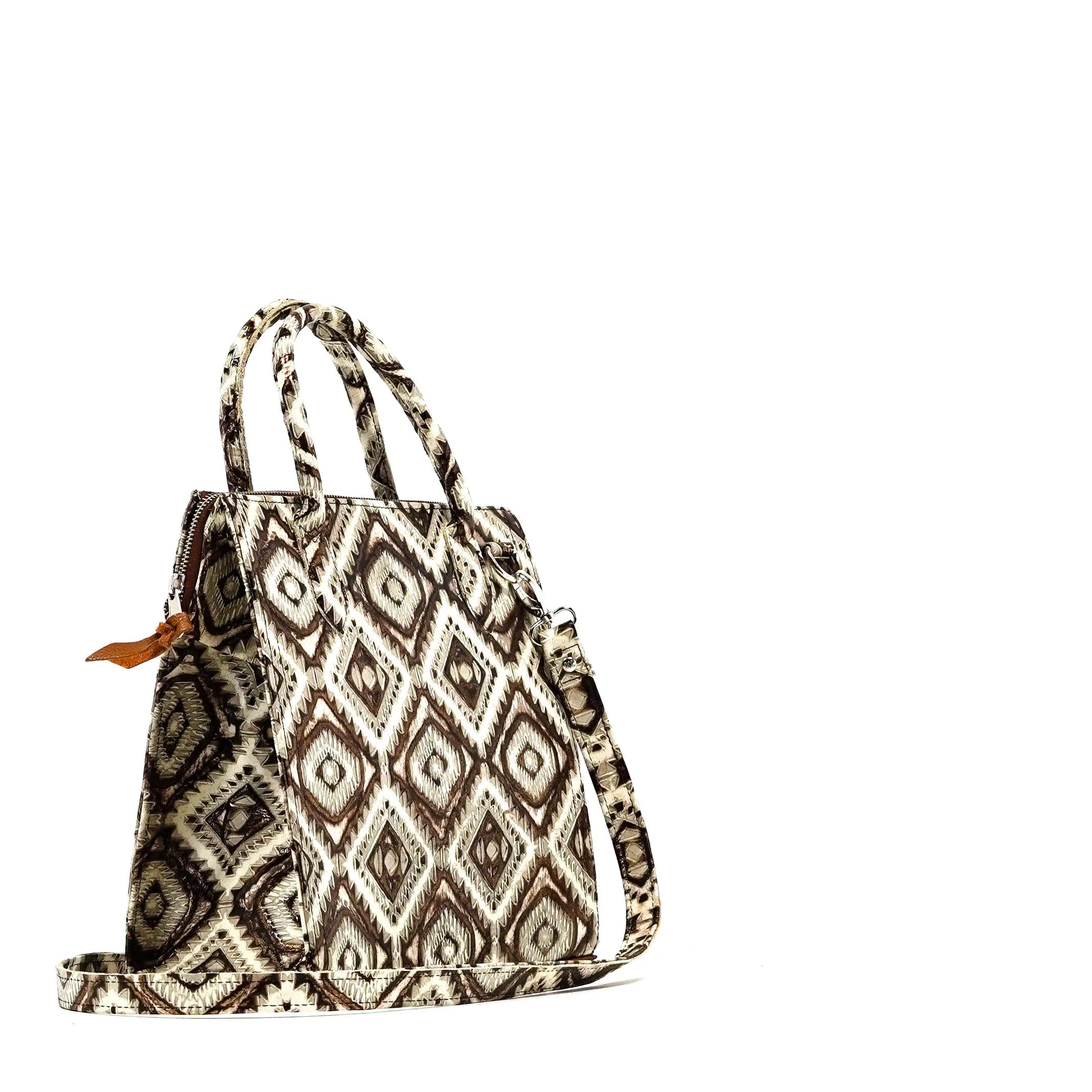 The Opry - All Embossed w/ Ivory & Bronze Aztec