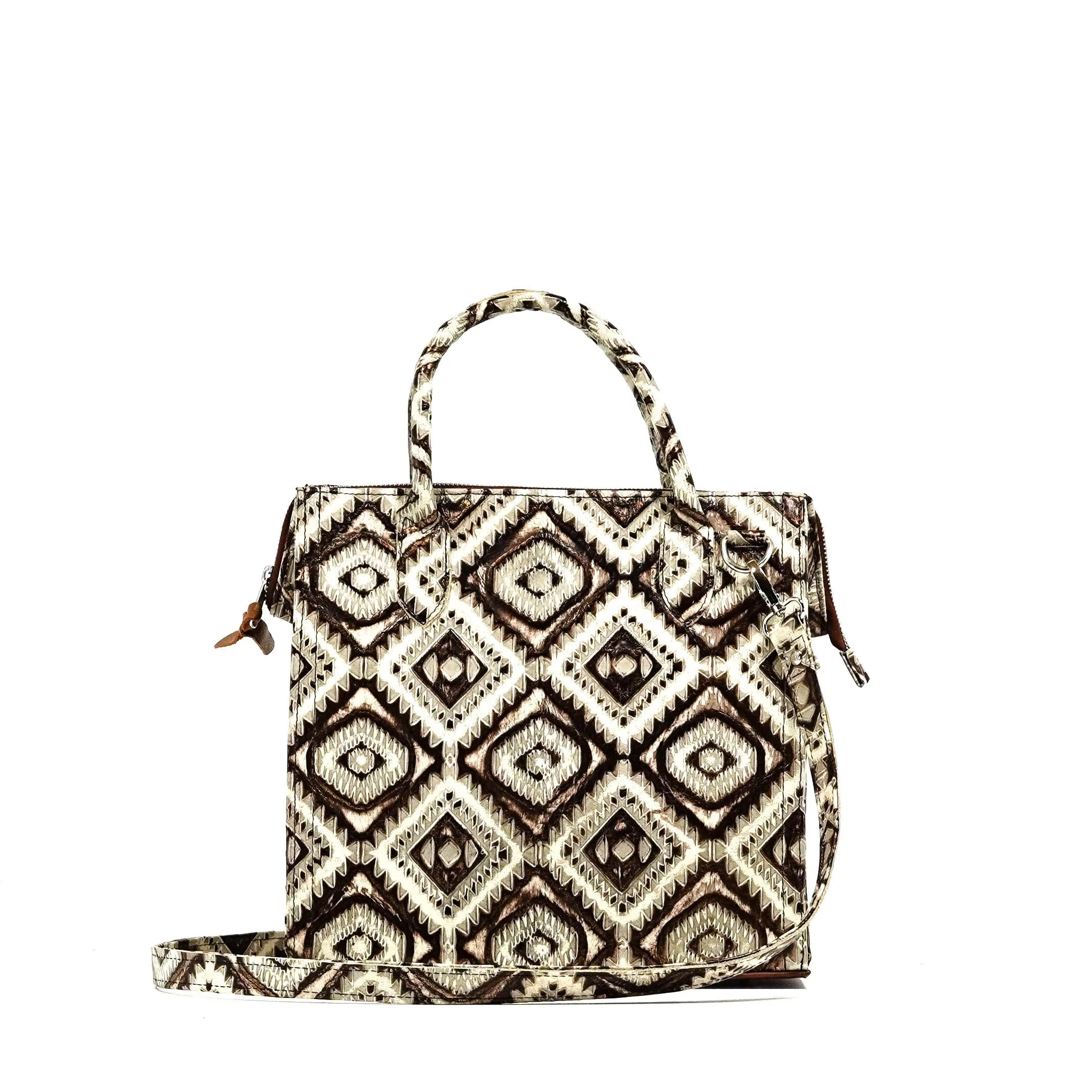 The Opry - All Embossed w/ Ivory & Bronze Aztec