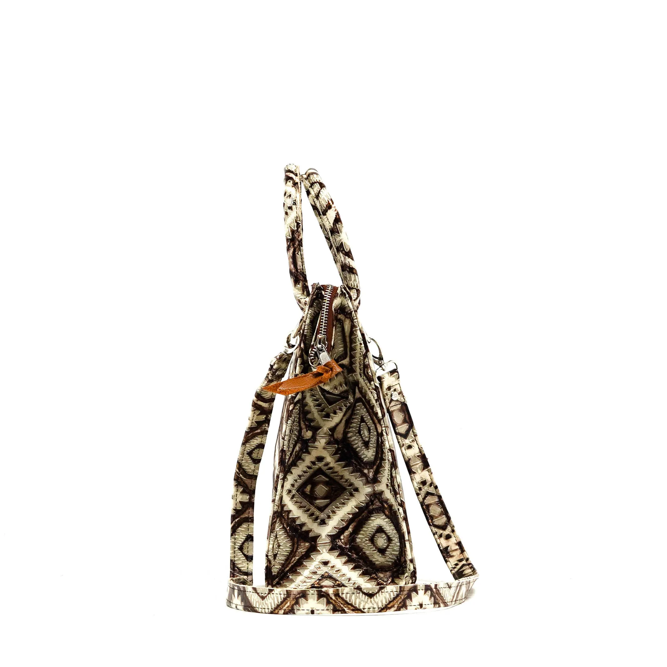 The Opry - All Embossed w/ Ivory & Bronze Aztec