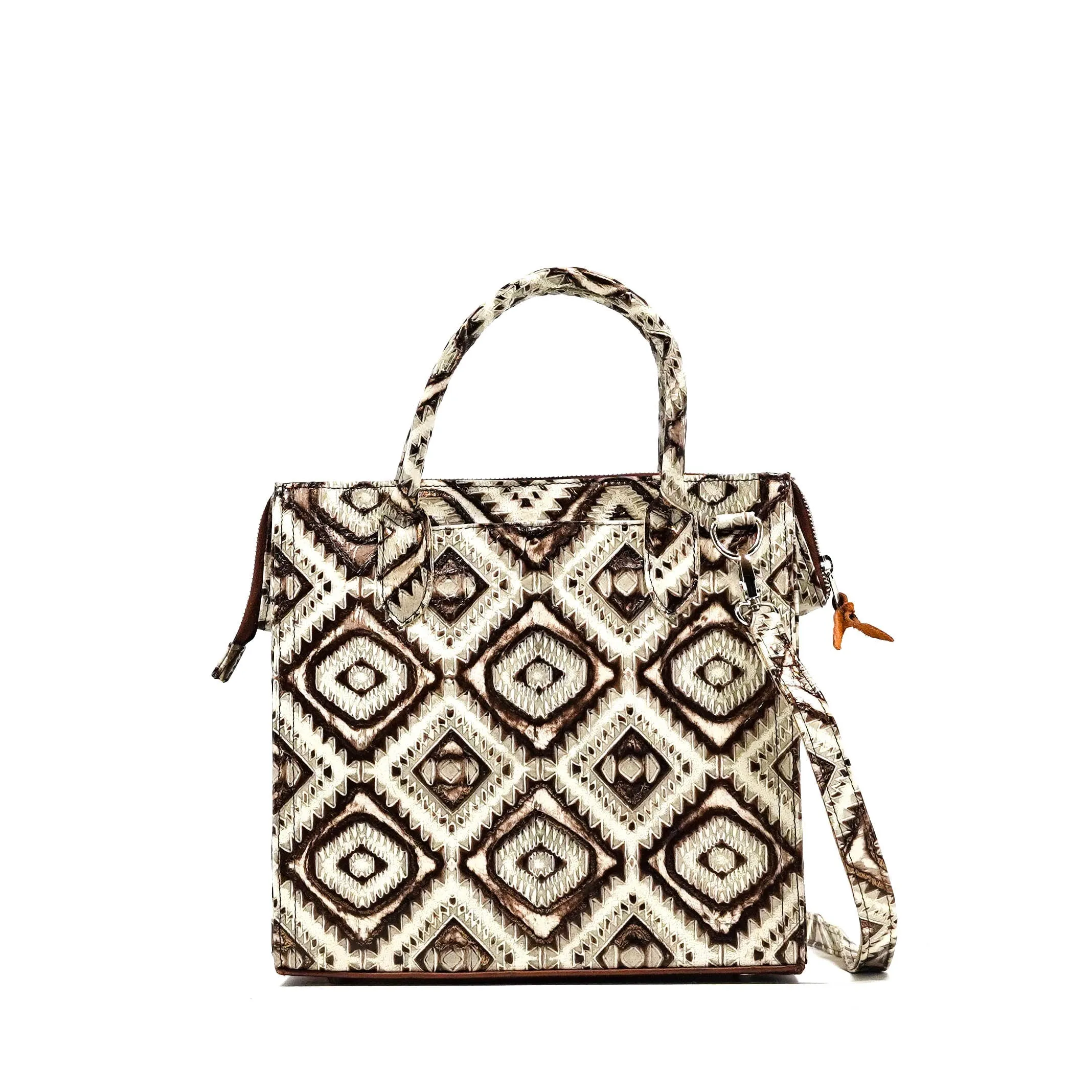 The Opry - All Embossed w/ Ivory & Bronze Aztec