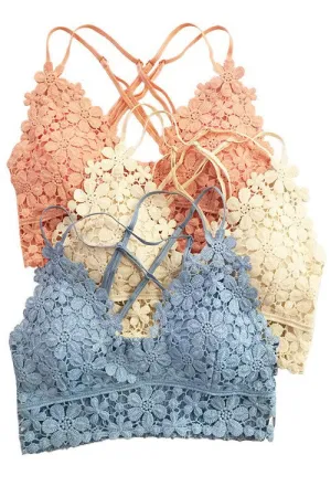 The Weekend Bralette- Coral