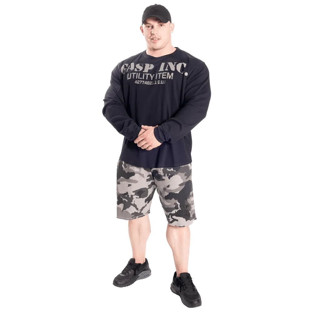 Thermal Gym Sweater - Asphalt