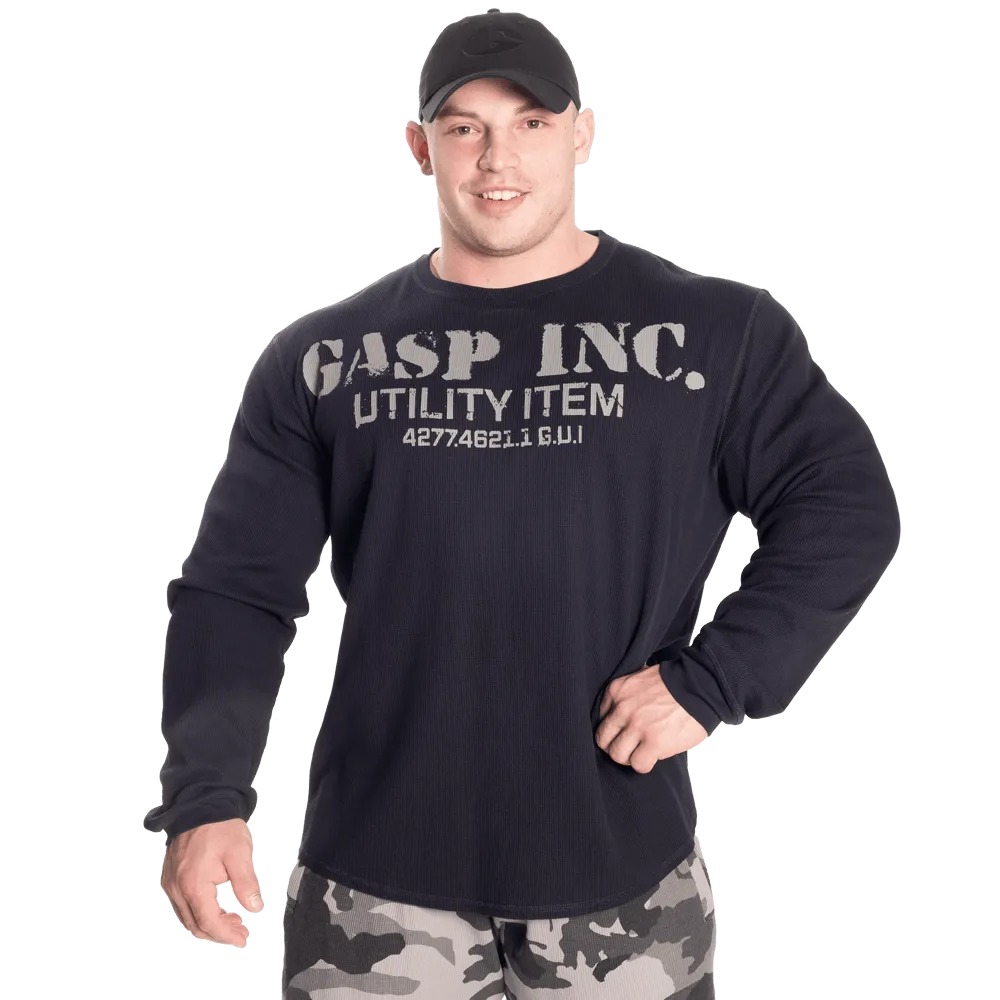 Thermal Gym Sweater - Asphalt