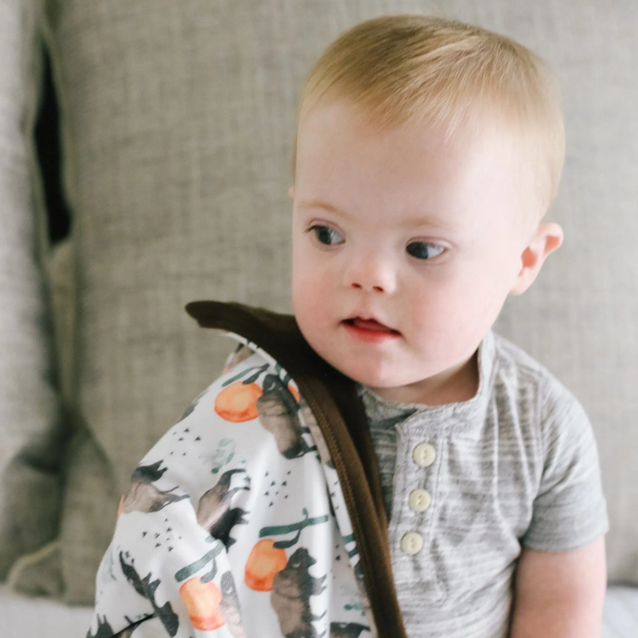 Three-Layer Security Blanket Set - Bison