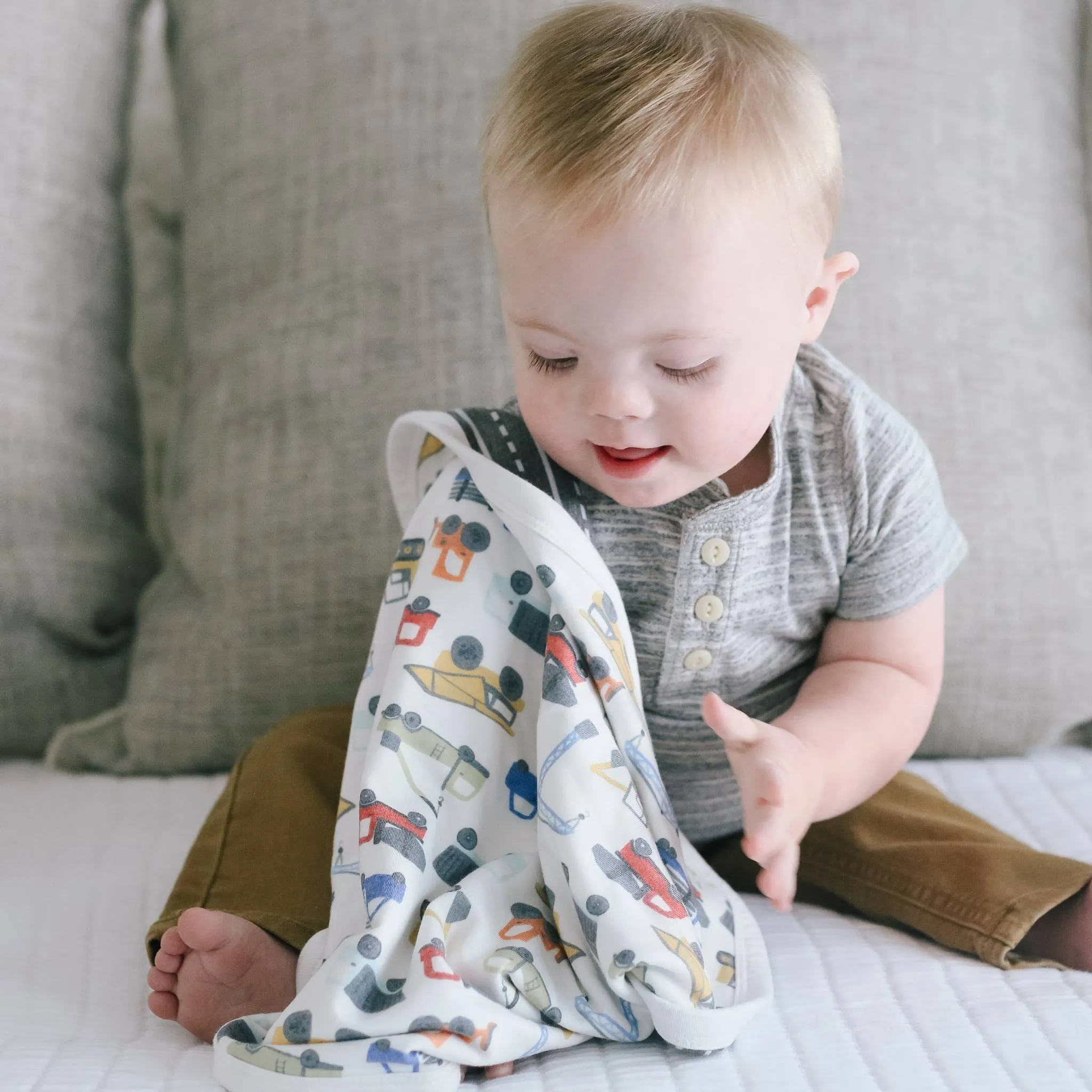 Three-Layer Security Blanket Set - Diesel