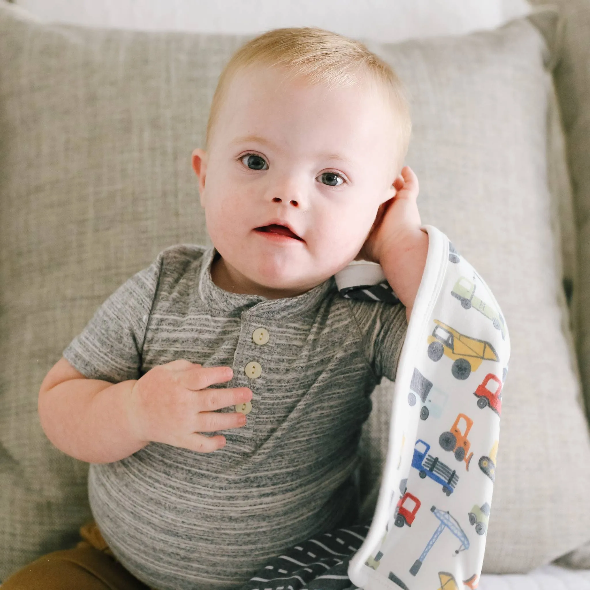Three-Layer Security Blanket Set - Diesel