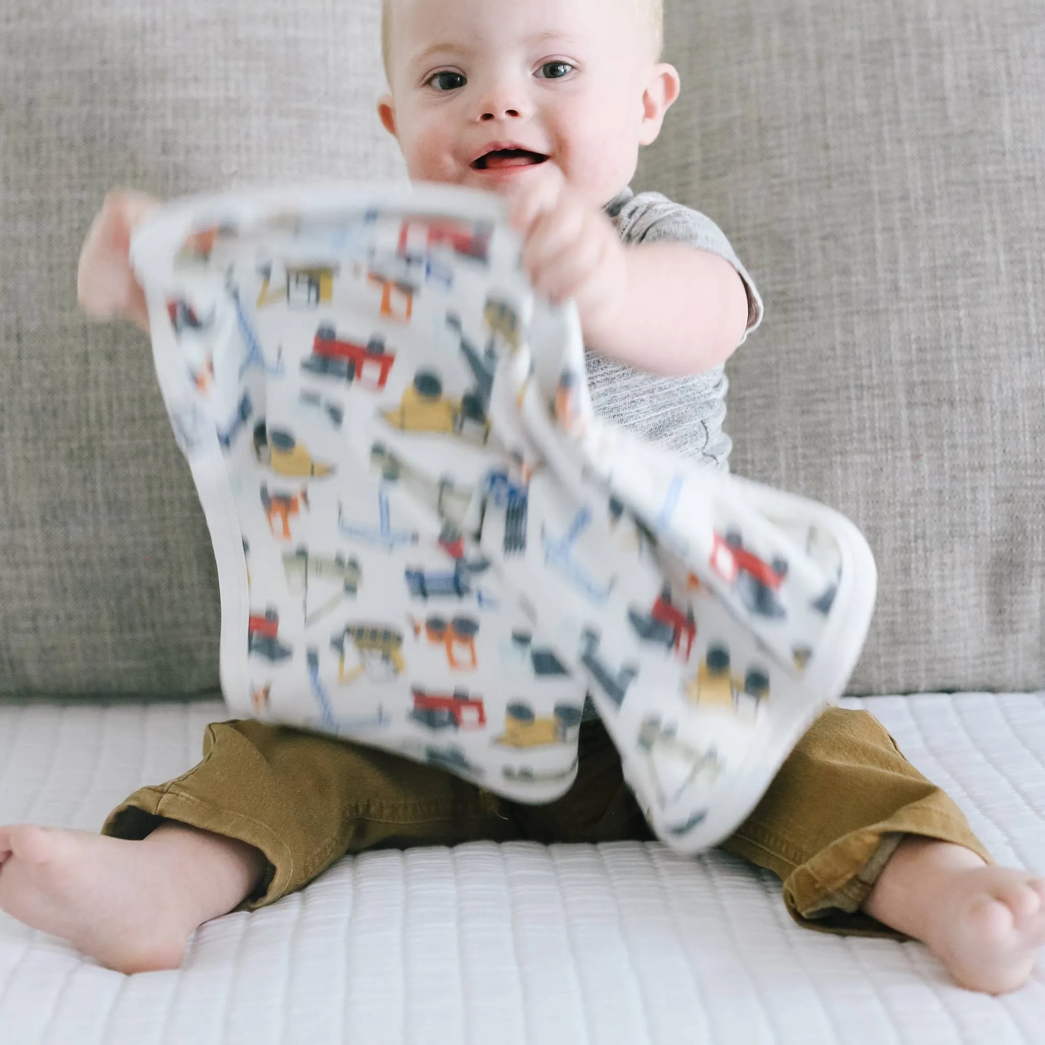 Three-Layer Security Blanket Set - Diesel