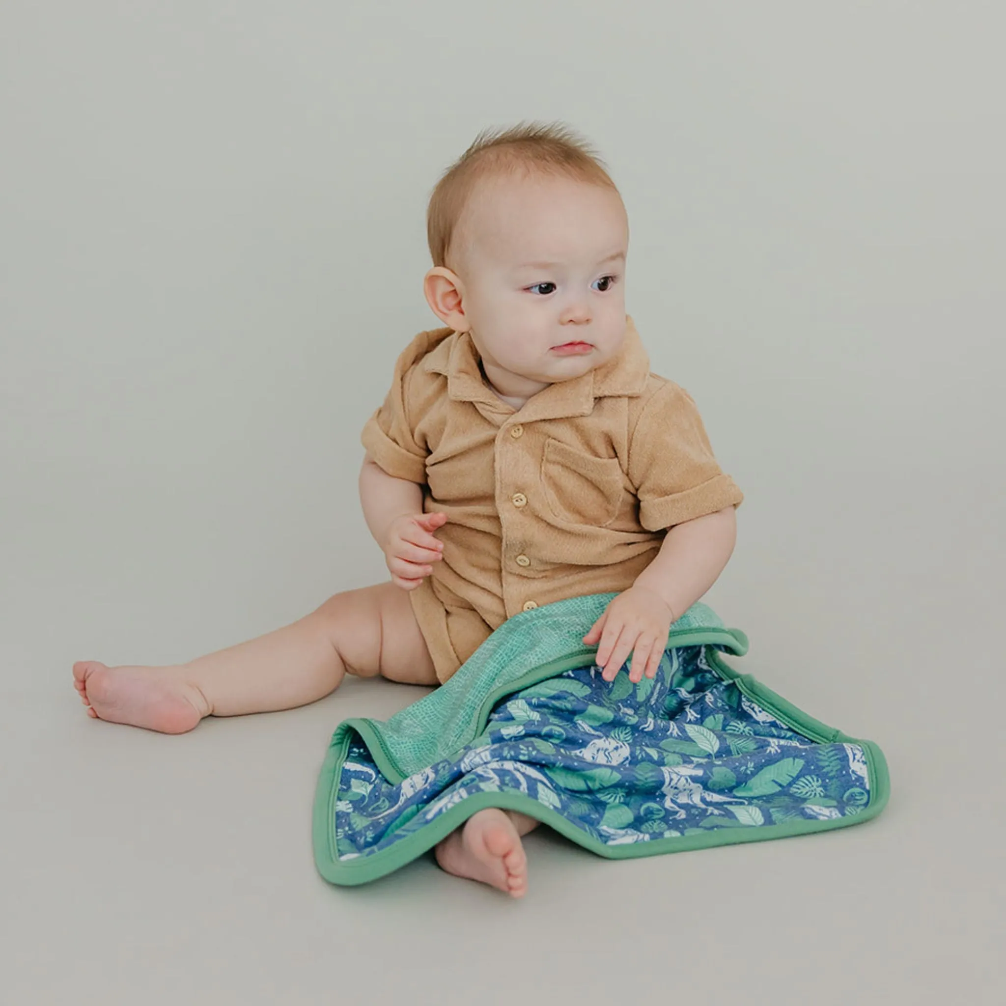 Three-Layer Security Blanket Set - Jurassic Park