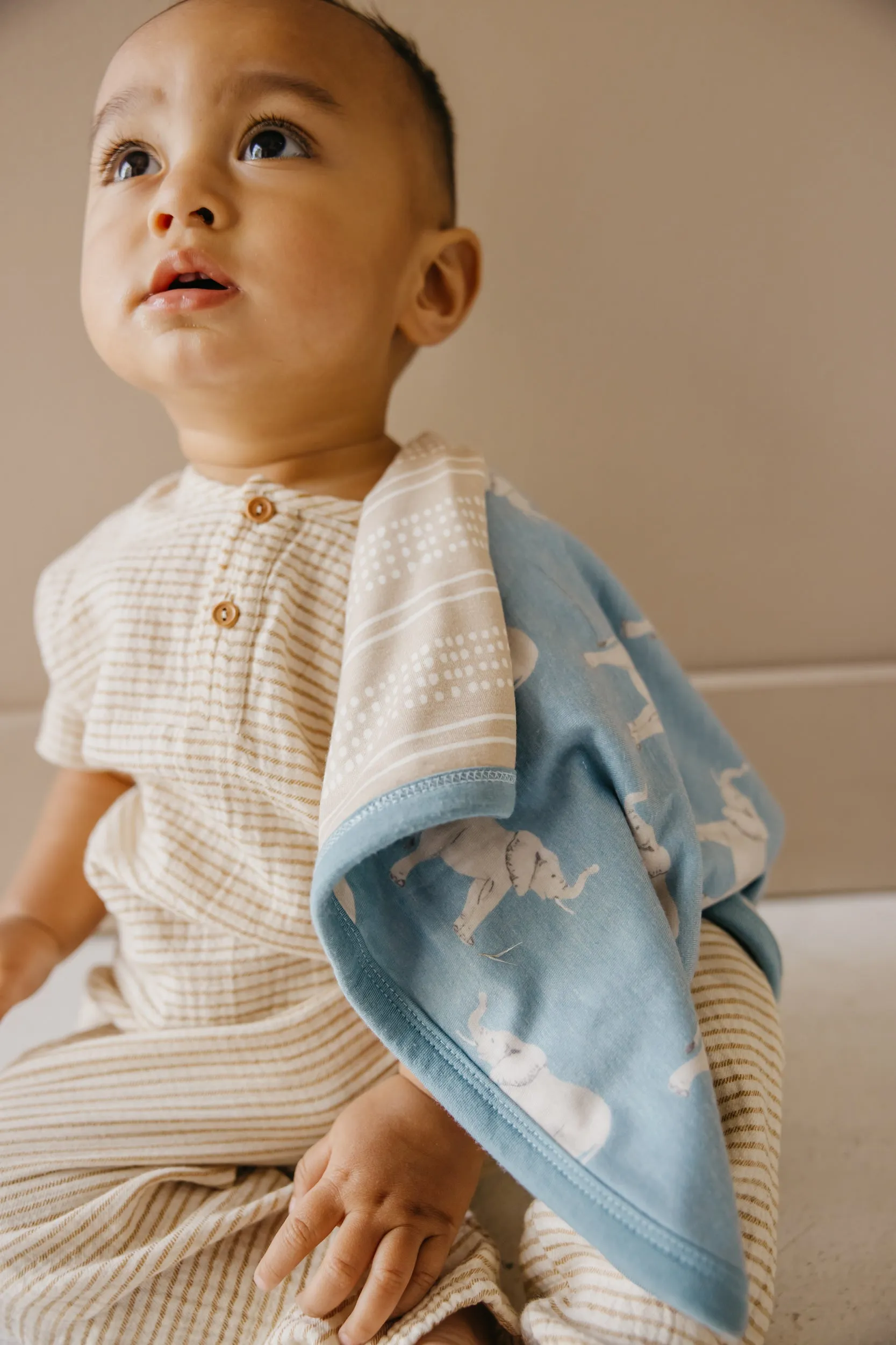 Three-Layer Security Blanket Set - Peanut