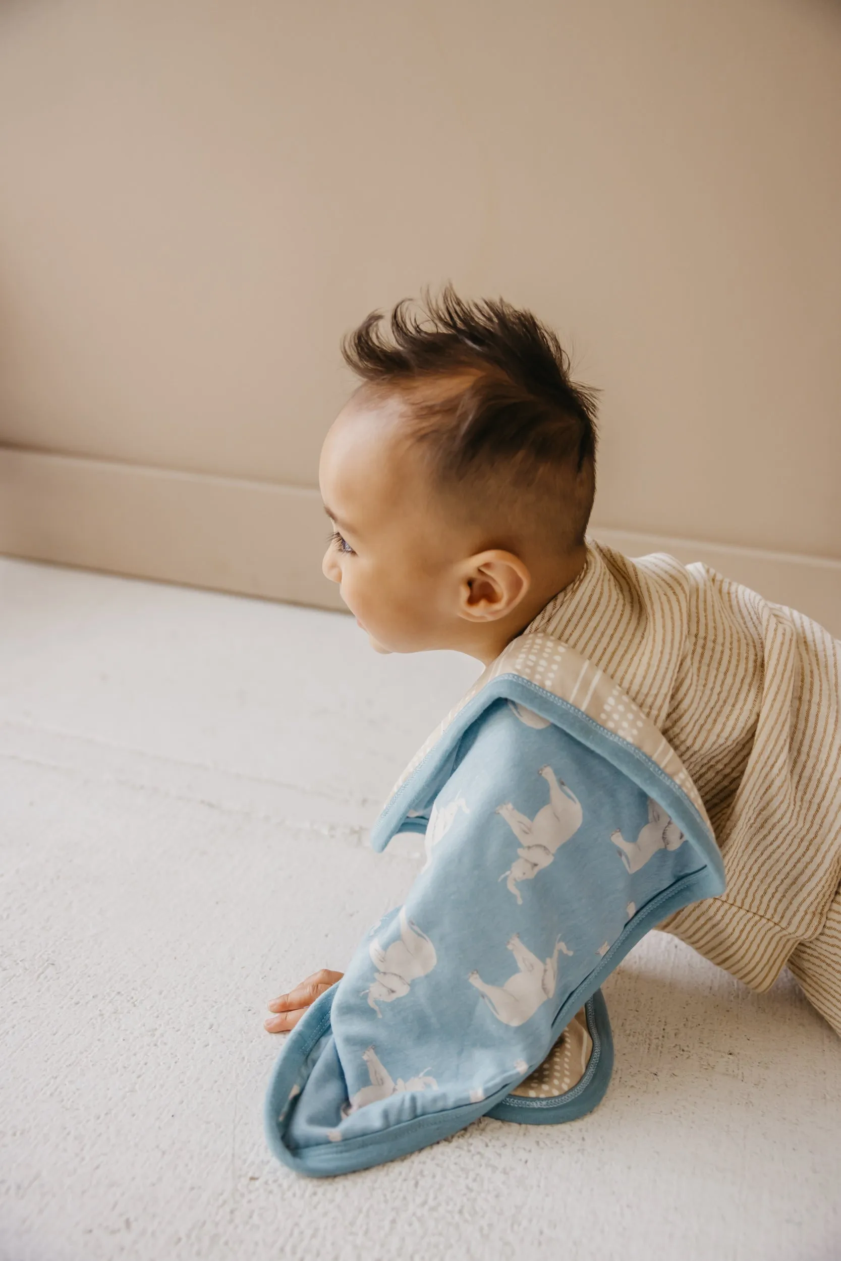 Three-Layer Security Blanket Set - Peanut