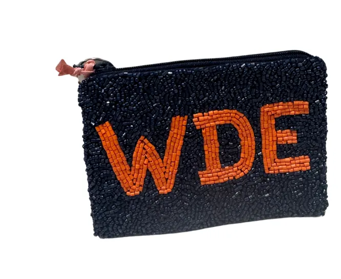 Tiana Gameday Beaded Coin Purse