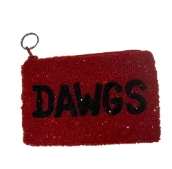 Tiana Gameday Beaded Coin Purse