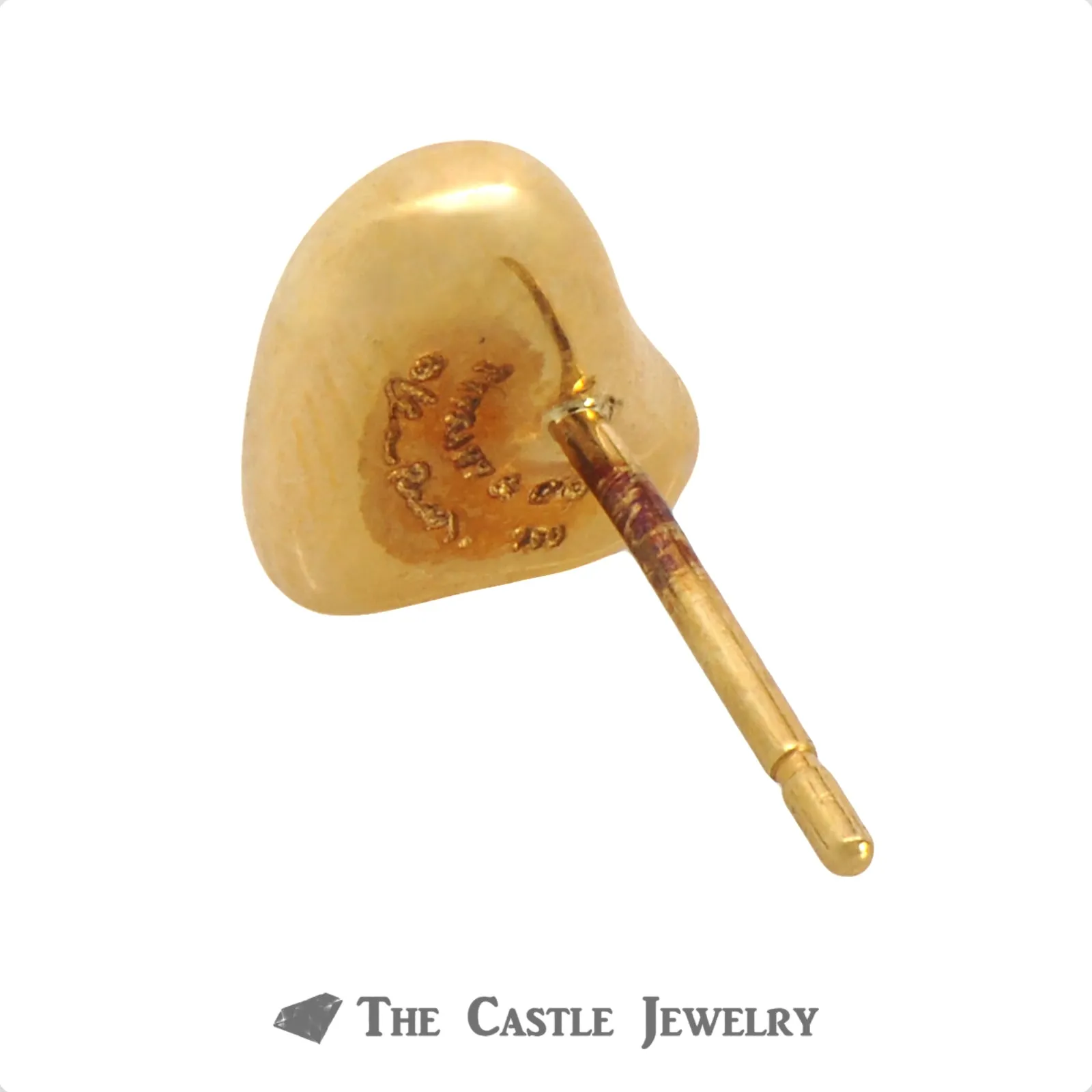 Tiffany & Co. Elsa Peretti 18k Yellow Gold Bean Design Studs