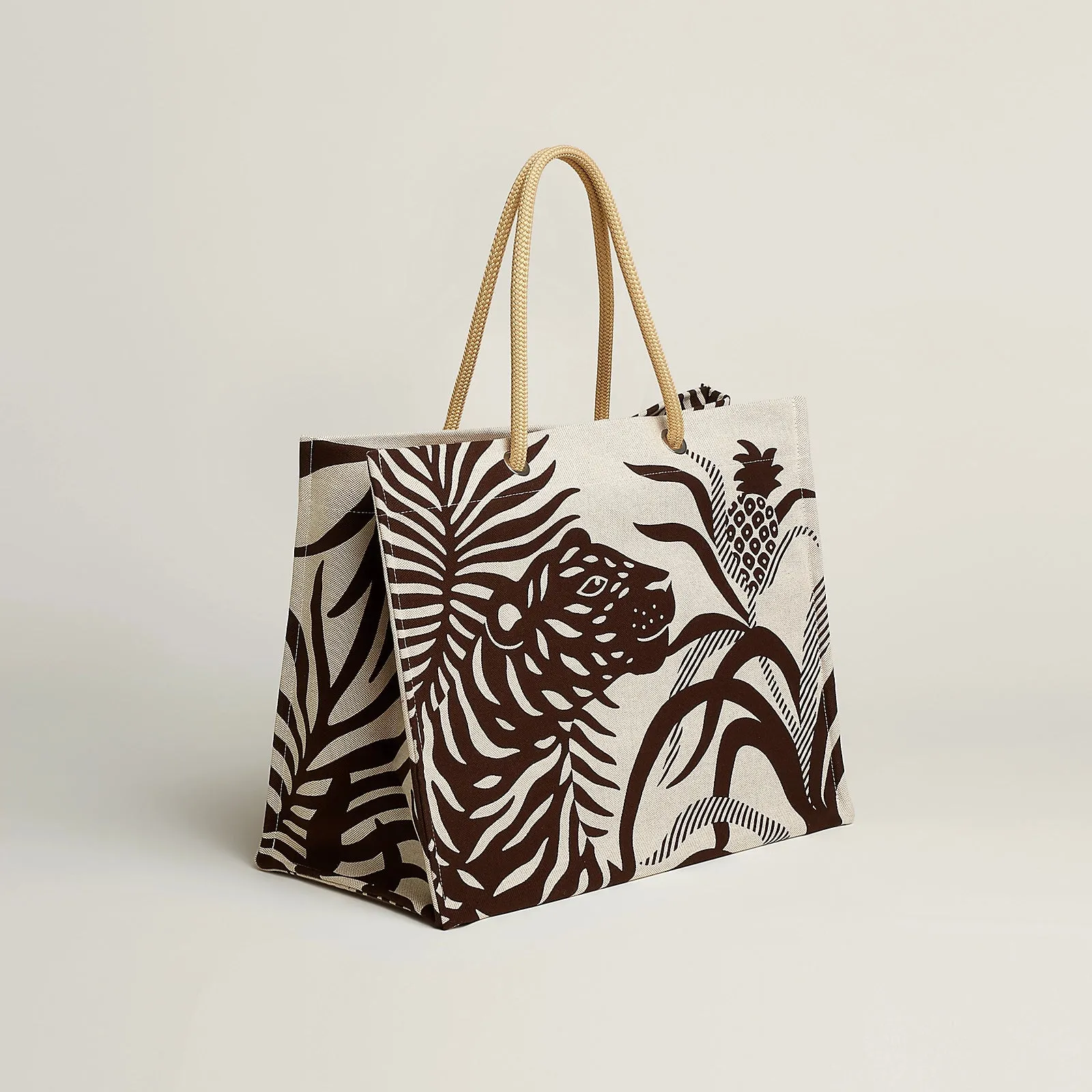 Tigre A L'ananas Beach Bag