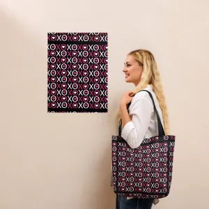 Tote bag-Valentine Bag- Shopping Bag- Travel- Women- Custom Bag