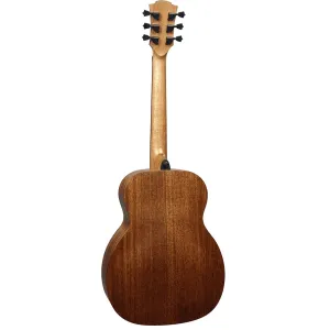 TRAVEL-KAE Chitarra Acustica Travel Khaya Mahogany EQ