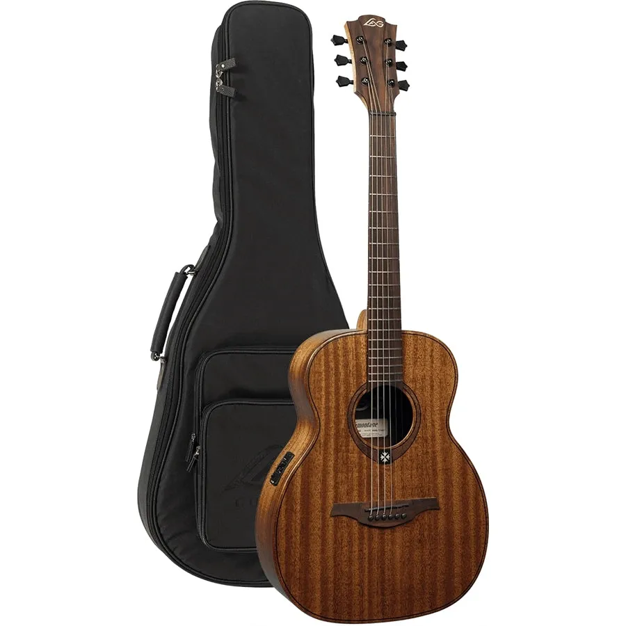 TRAVEL-KAE Chitarra Acustica Travel Khaya Mahogany EQ