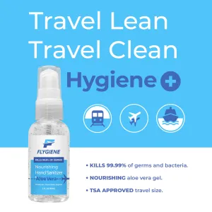Travel Size Nourishing Hand Sanitizer Gel   Aloe Vera (2 oz)