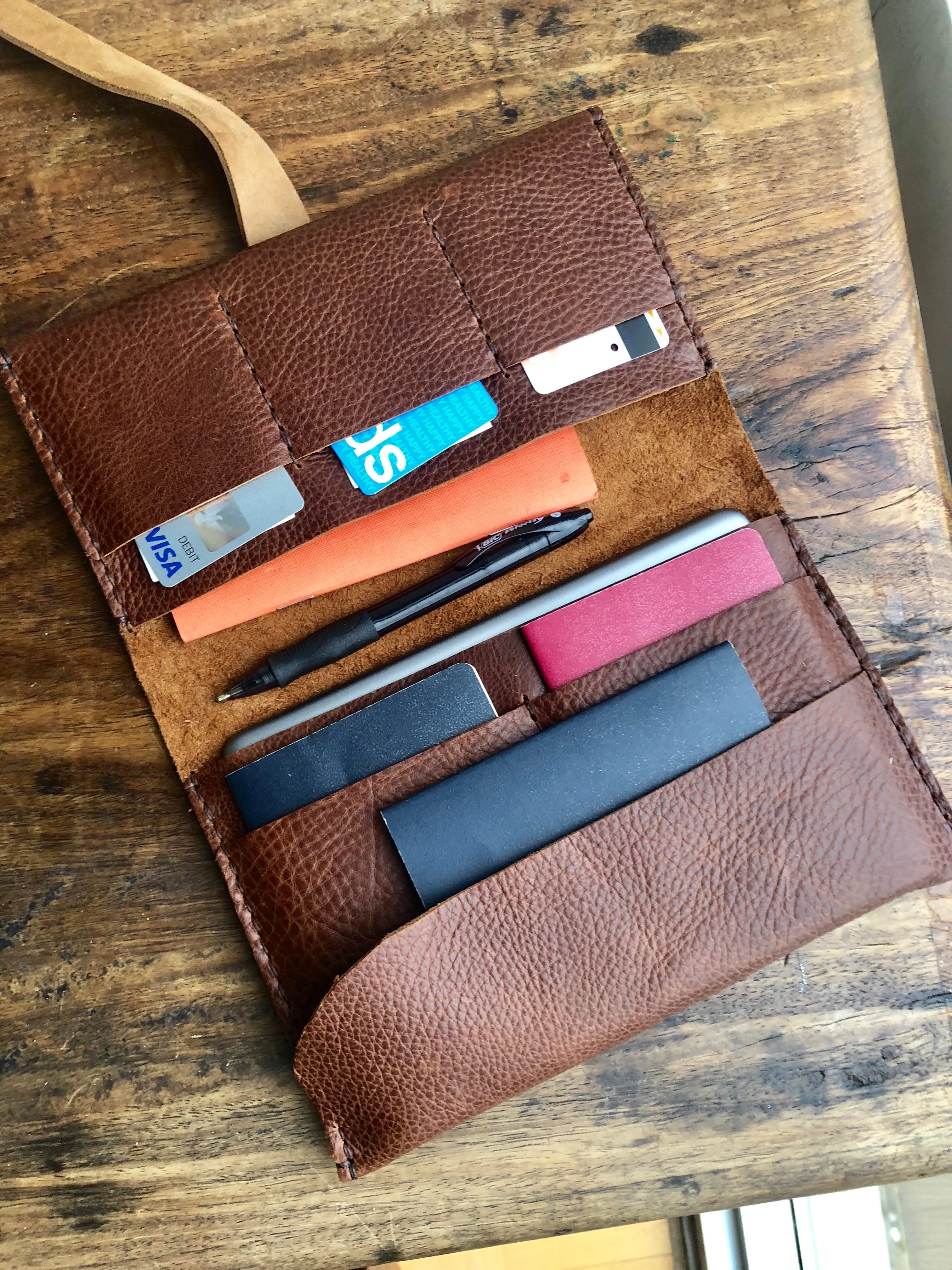 Travel Wallet / Kokuyo Jibun Techno / Travel Organizer / Passport Boarding Pass Holder
