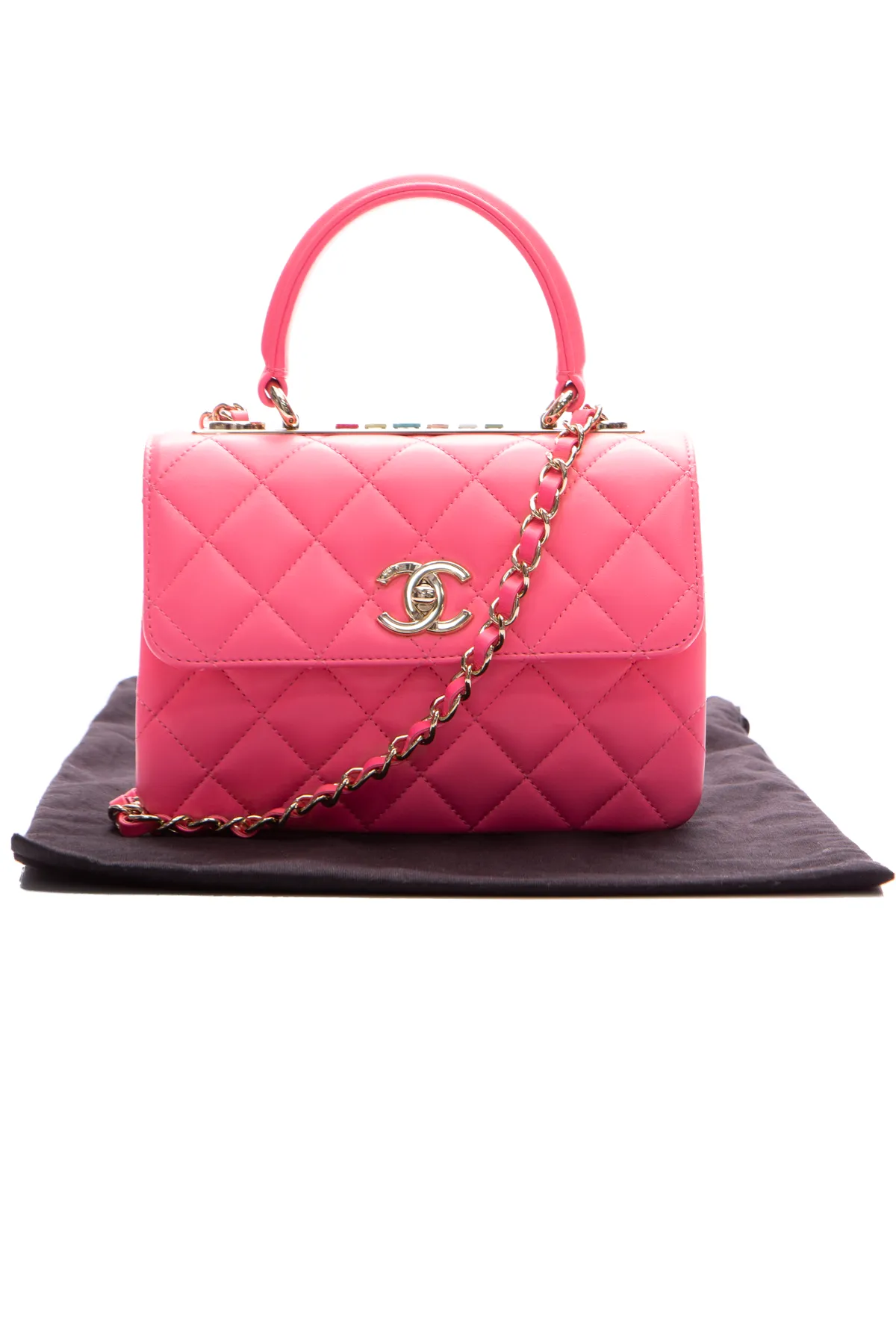 Trendy CC Top Handle Bag