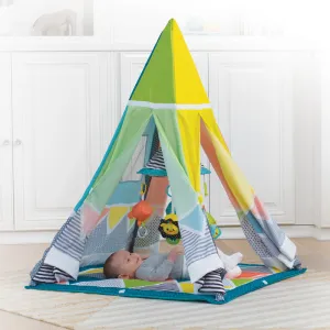 Triangle Teepee | Grow-with-me Baby & Toddler Activity Gym | Baby Play Mat | Baby Gym