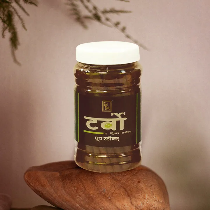 Turbo Dhoop Stick Jar (Bambooless)