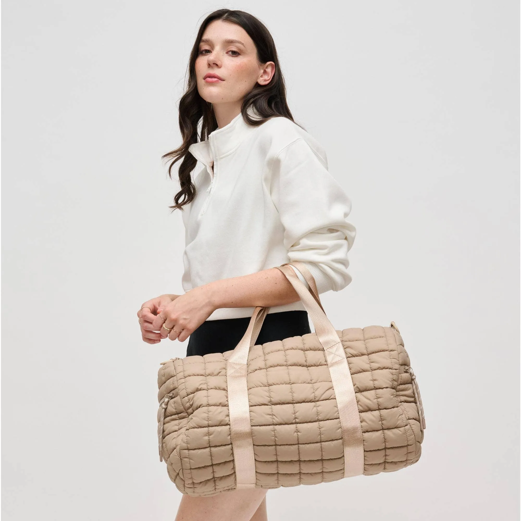 Ty Quilted Puffer Nylon Duffel Bag (3 Colors!)
