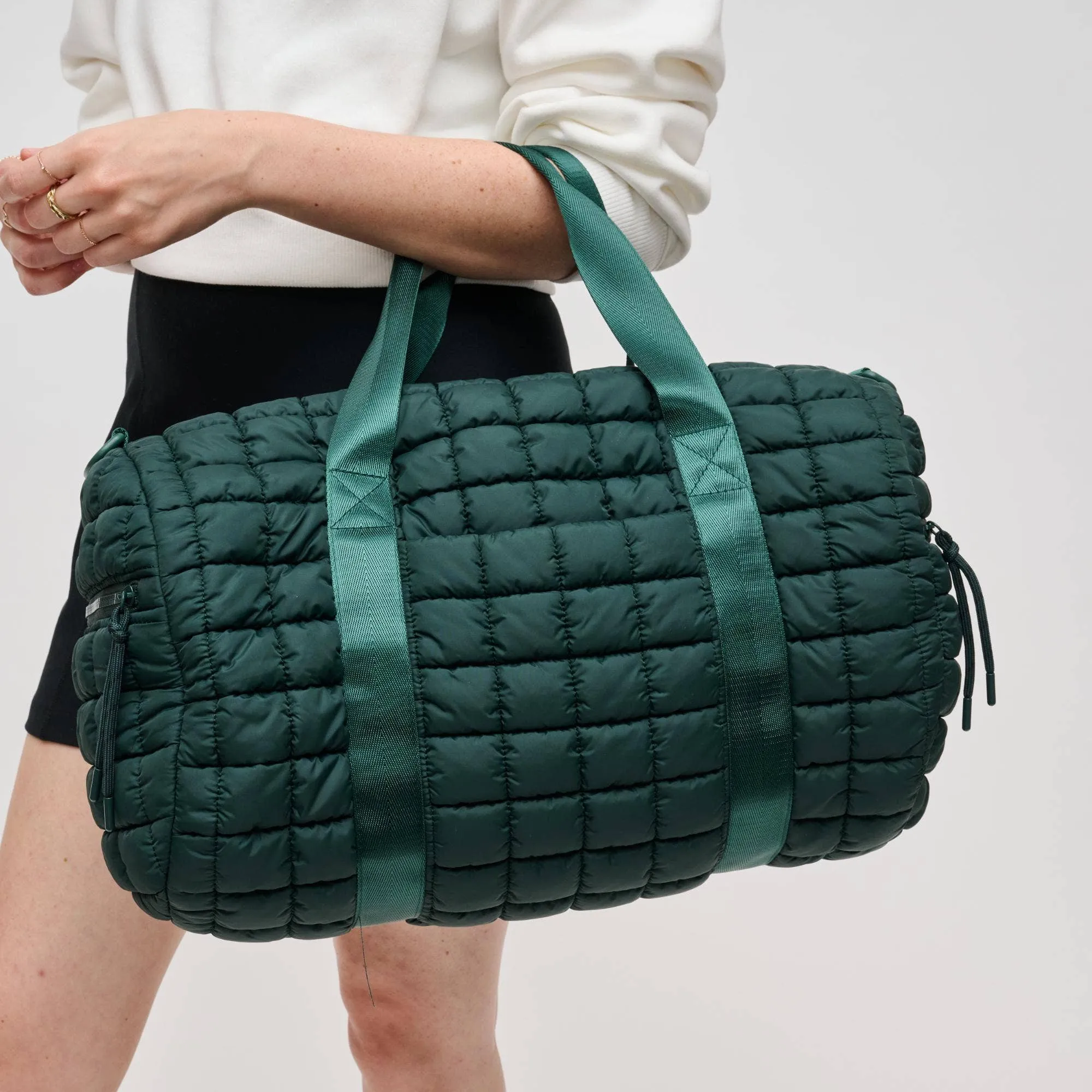 Ty Quilted Puffer Nylon Duffel Bag (3 Colors!)