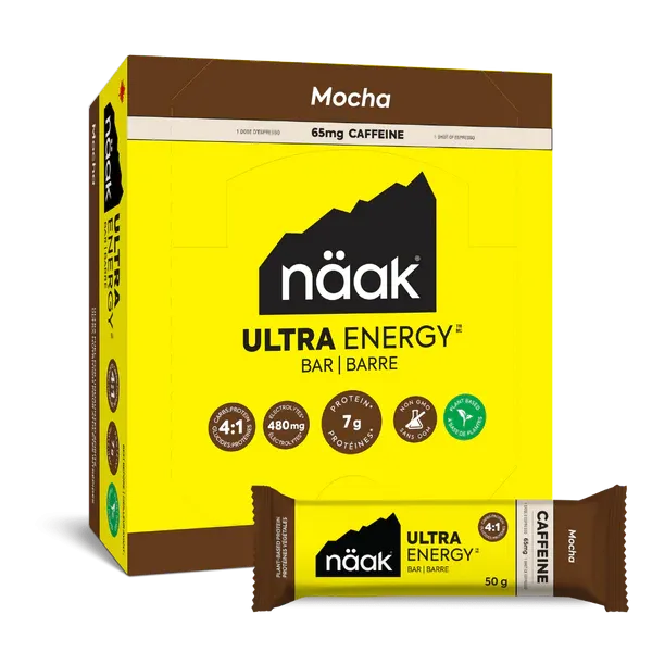 Ultra Energy Caffeine Bars - Mocha