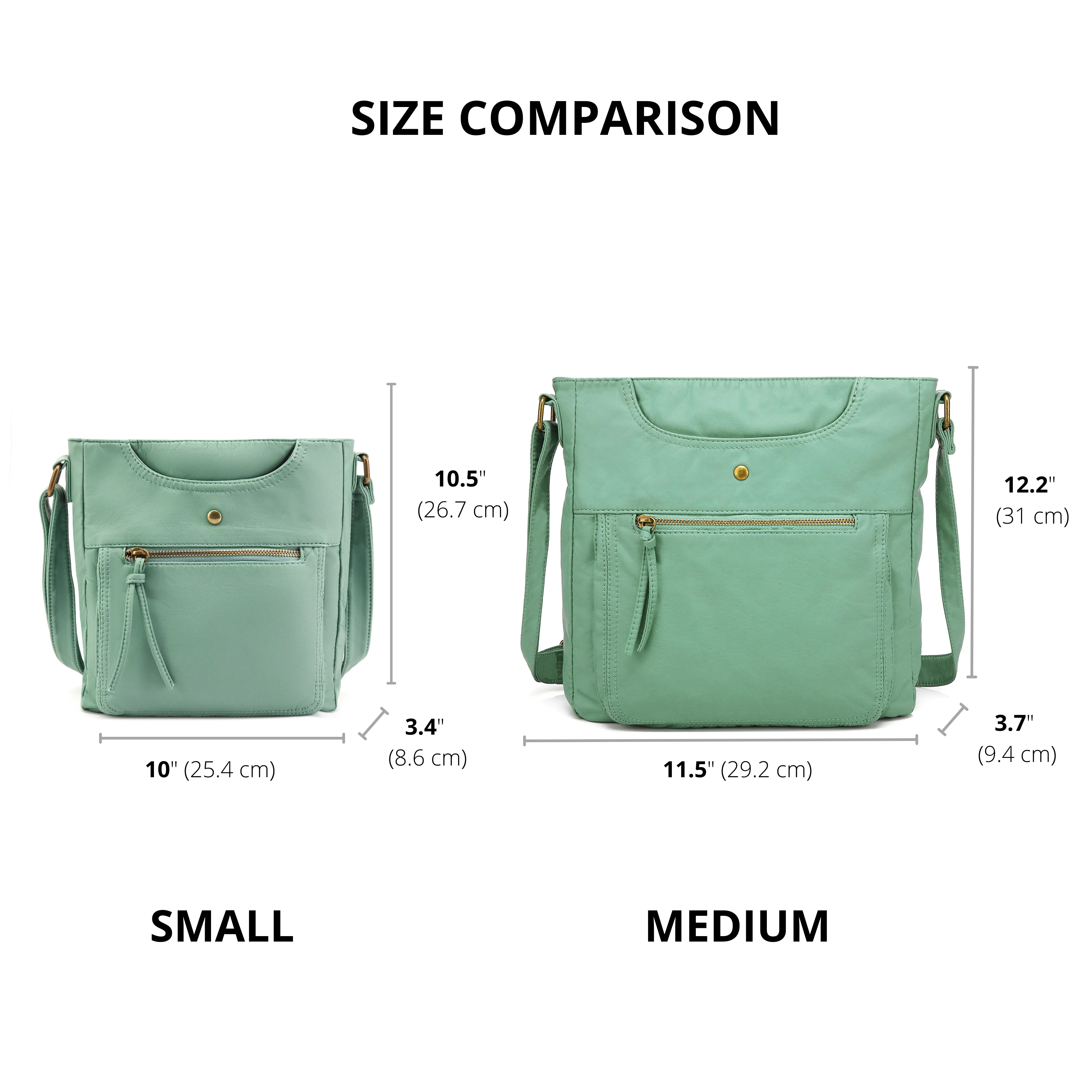 Ultra Soft Crossbody Shoulder Bag H1812