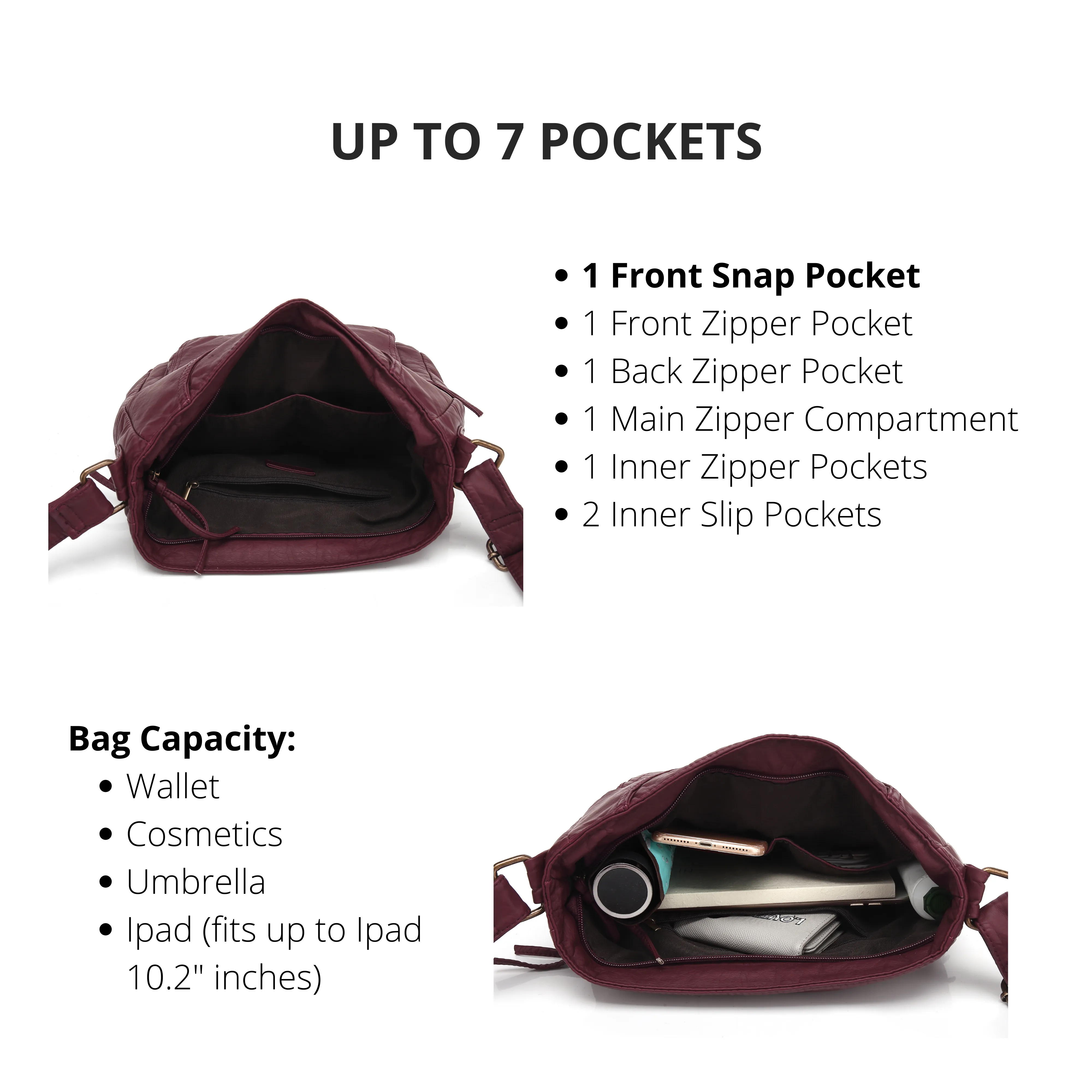 Ultra Soft Crossbody Shoulder Bag H1812