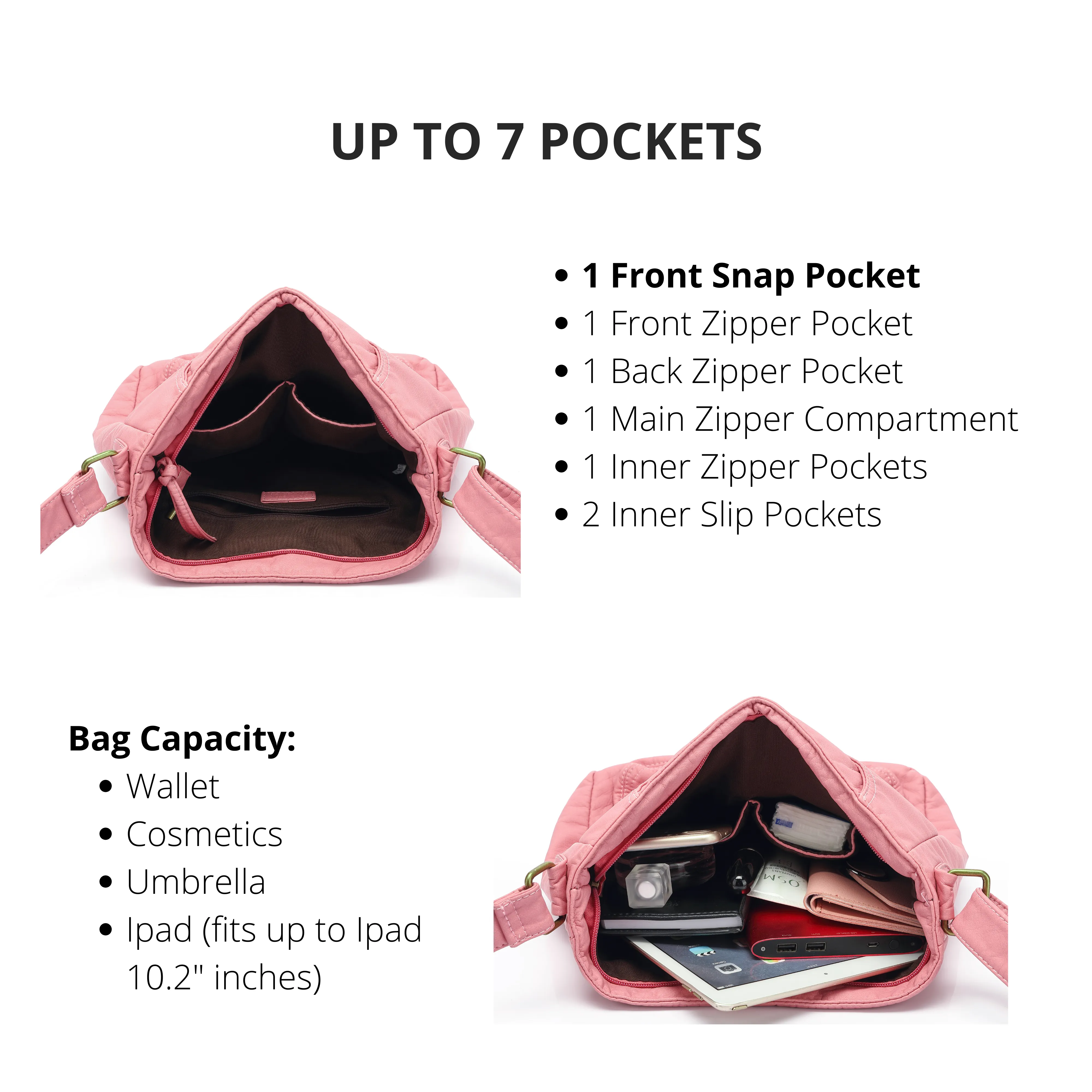 Ultra Soft Crossbody Shoulder Bag H1812