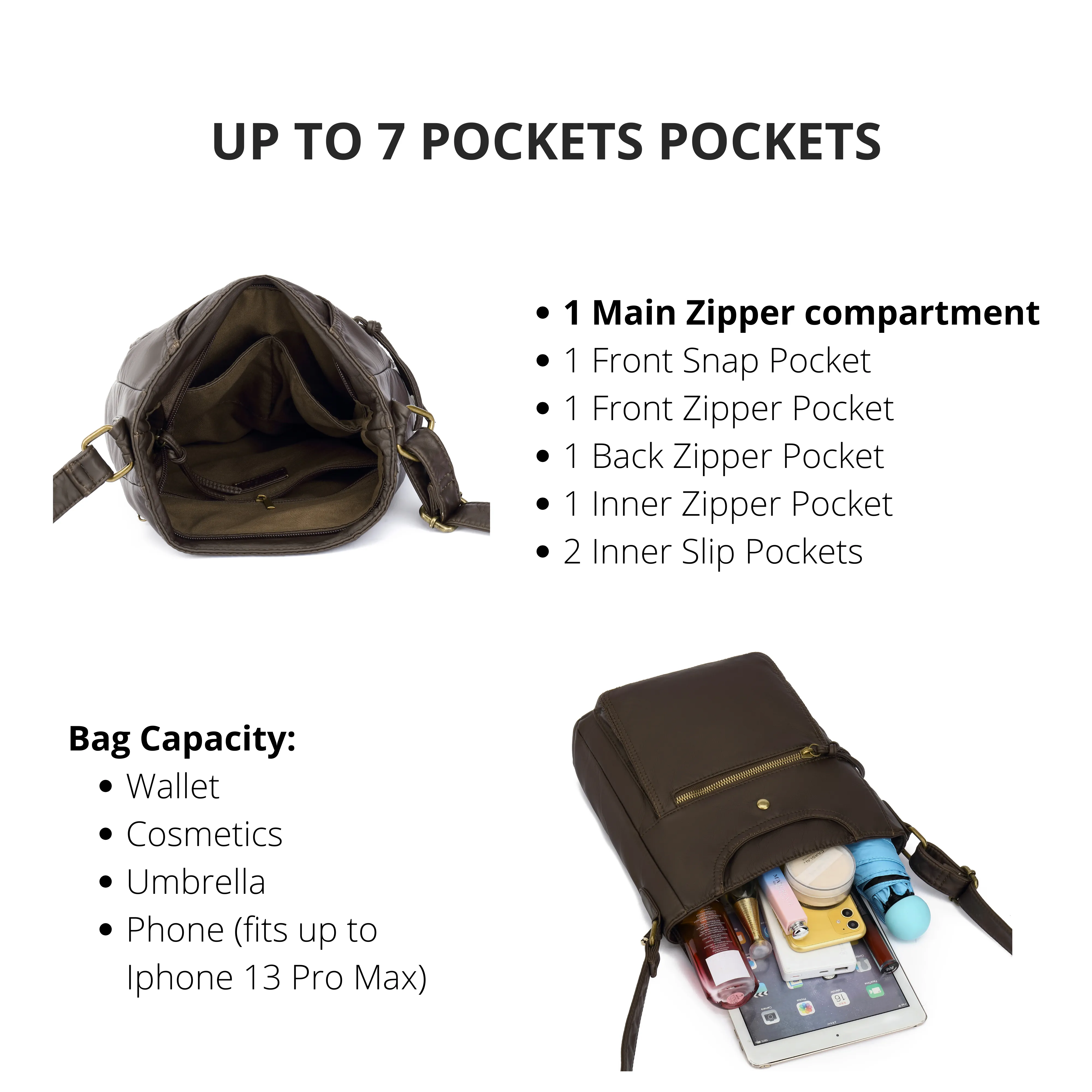 Ultra Soft Crossbody Shoulder Bag H1812
