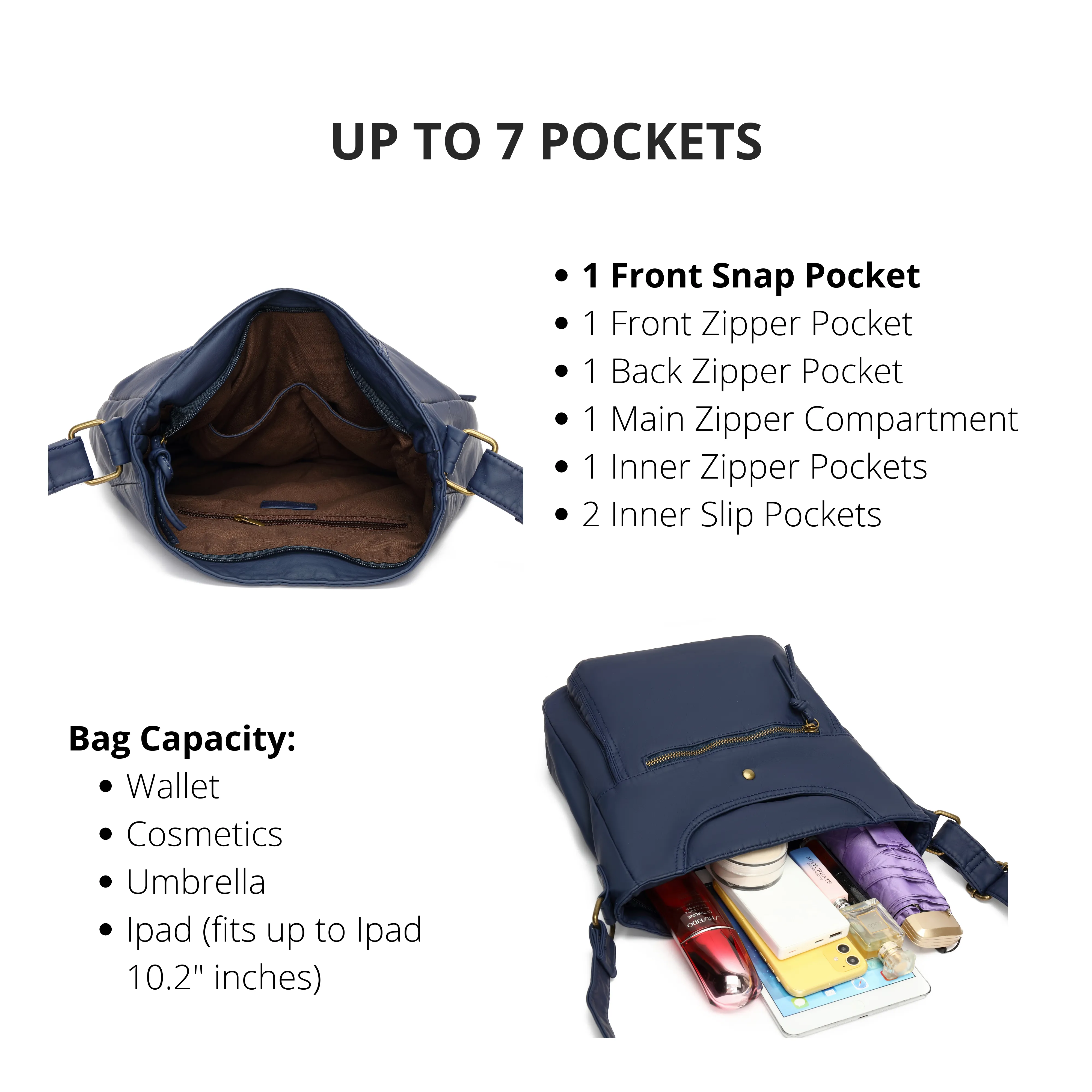 Ultra Soft Crossbody Shoulder Bag H1812