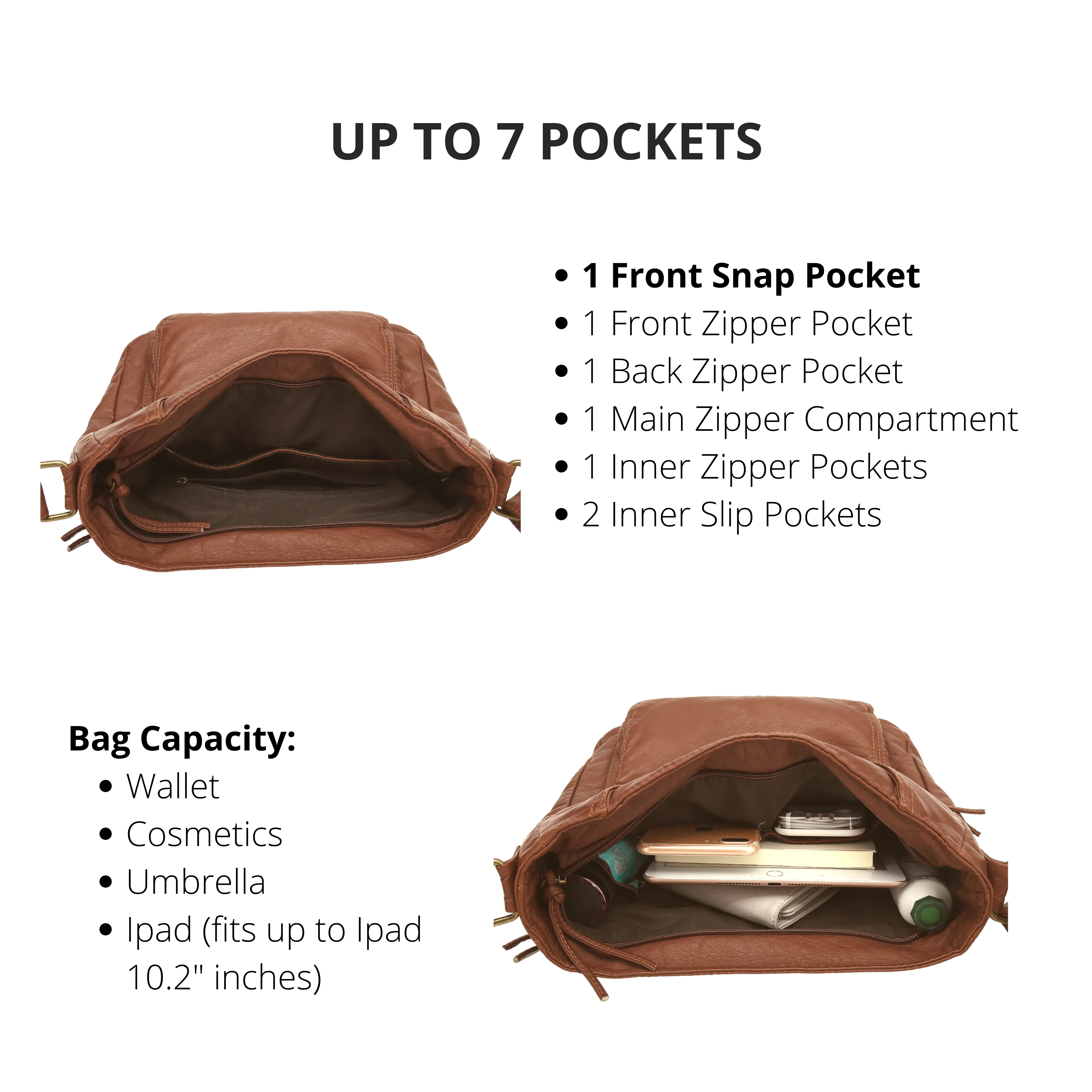 Ultra Soft Crossbody Shoulder Bag H1812