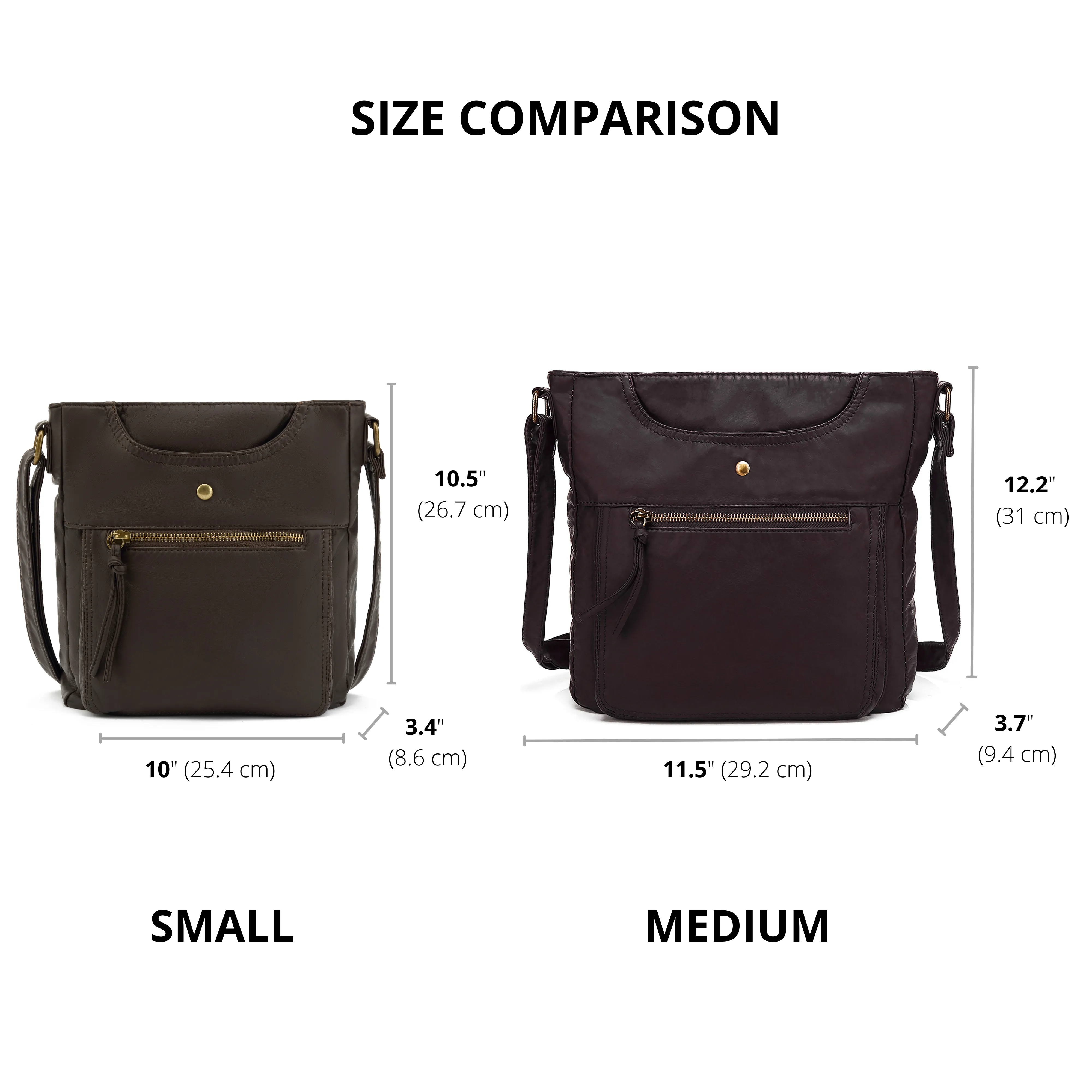 Ultra Soft Crossbody Shoulder Bag H1812