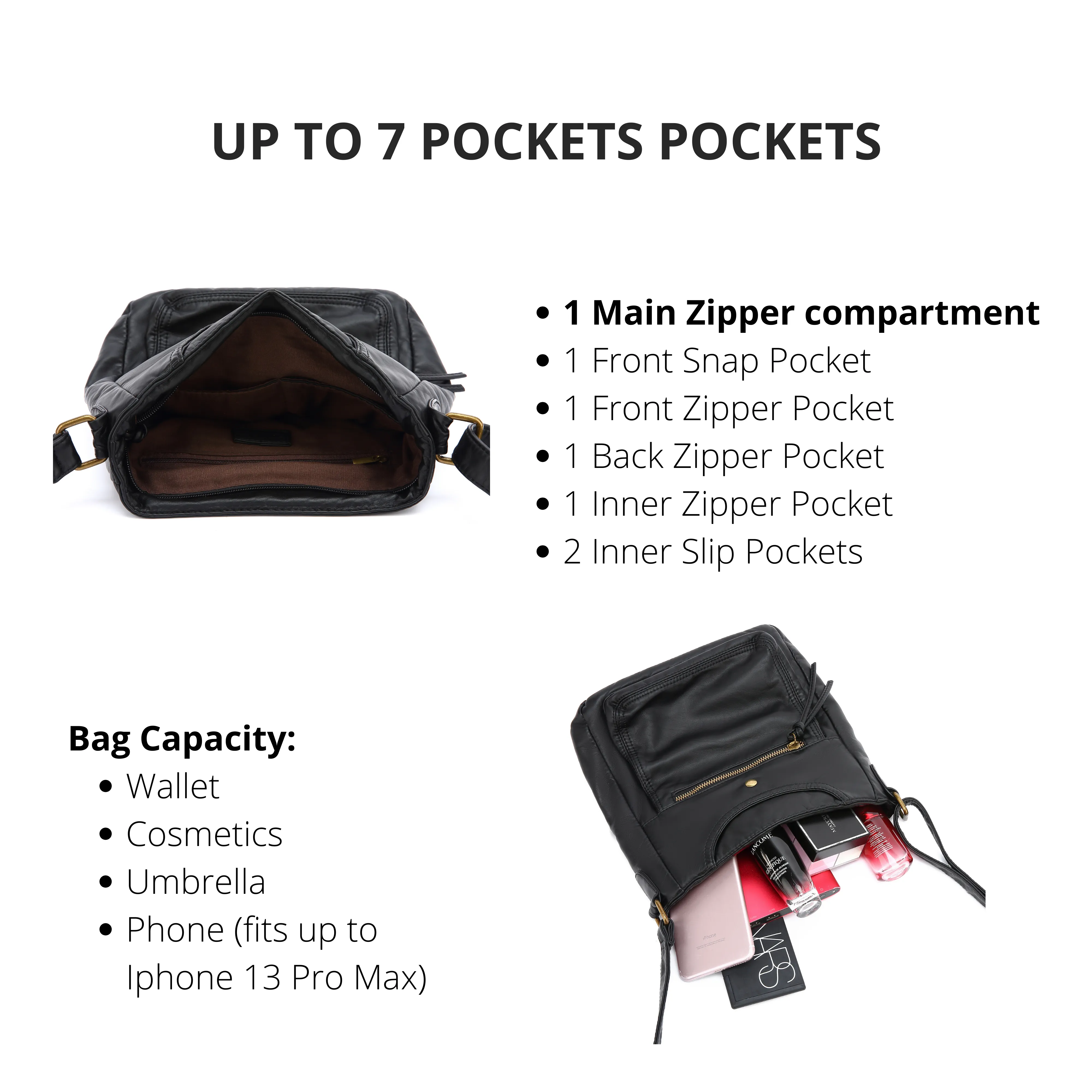 Ultra Soft Crossbody Shoulder Bag H1812