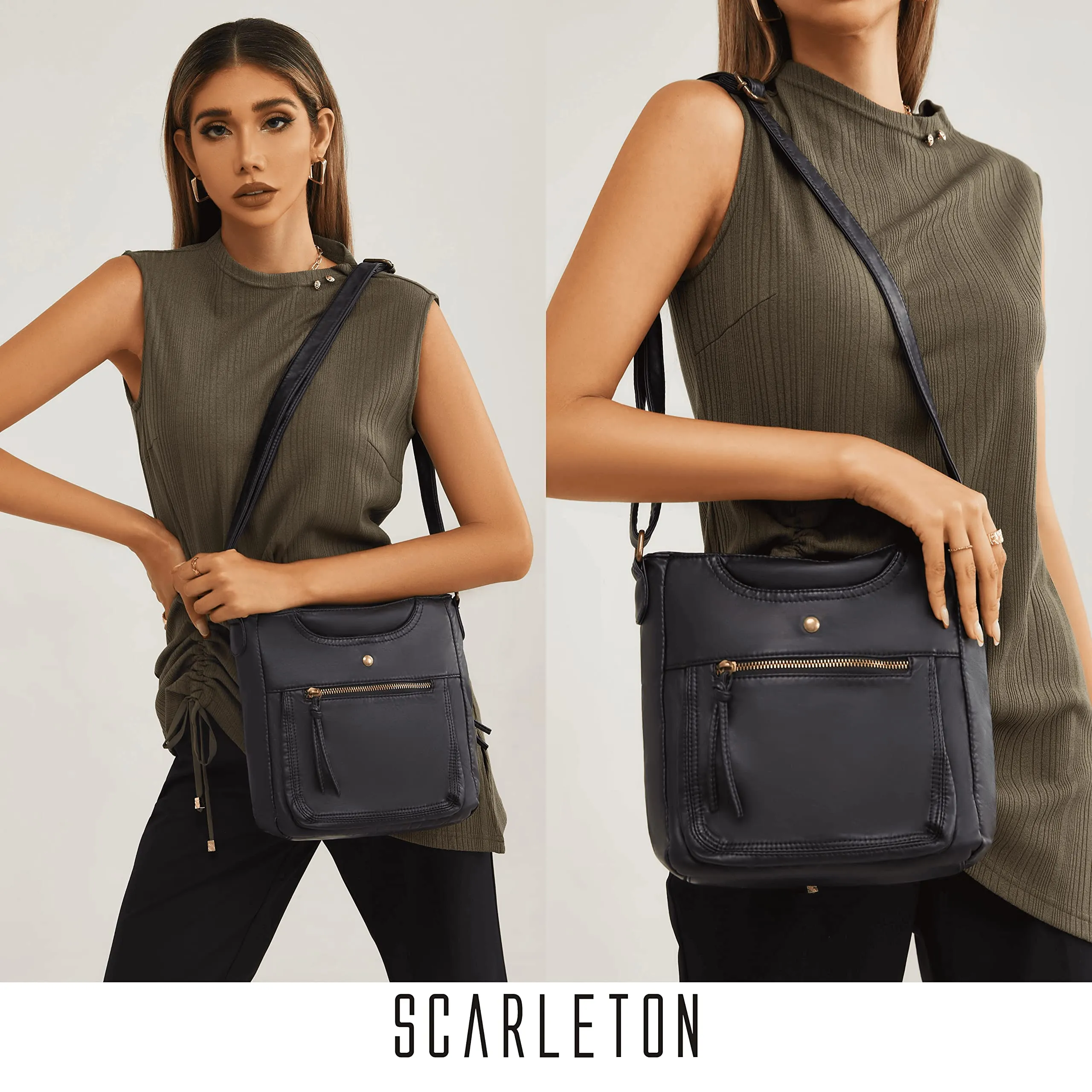 Ultra Soft Crossbody Shoulder Bag H1812
