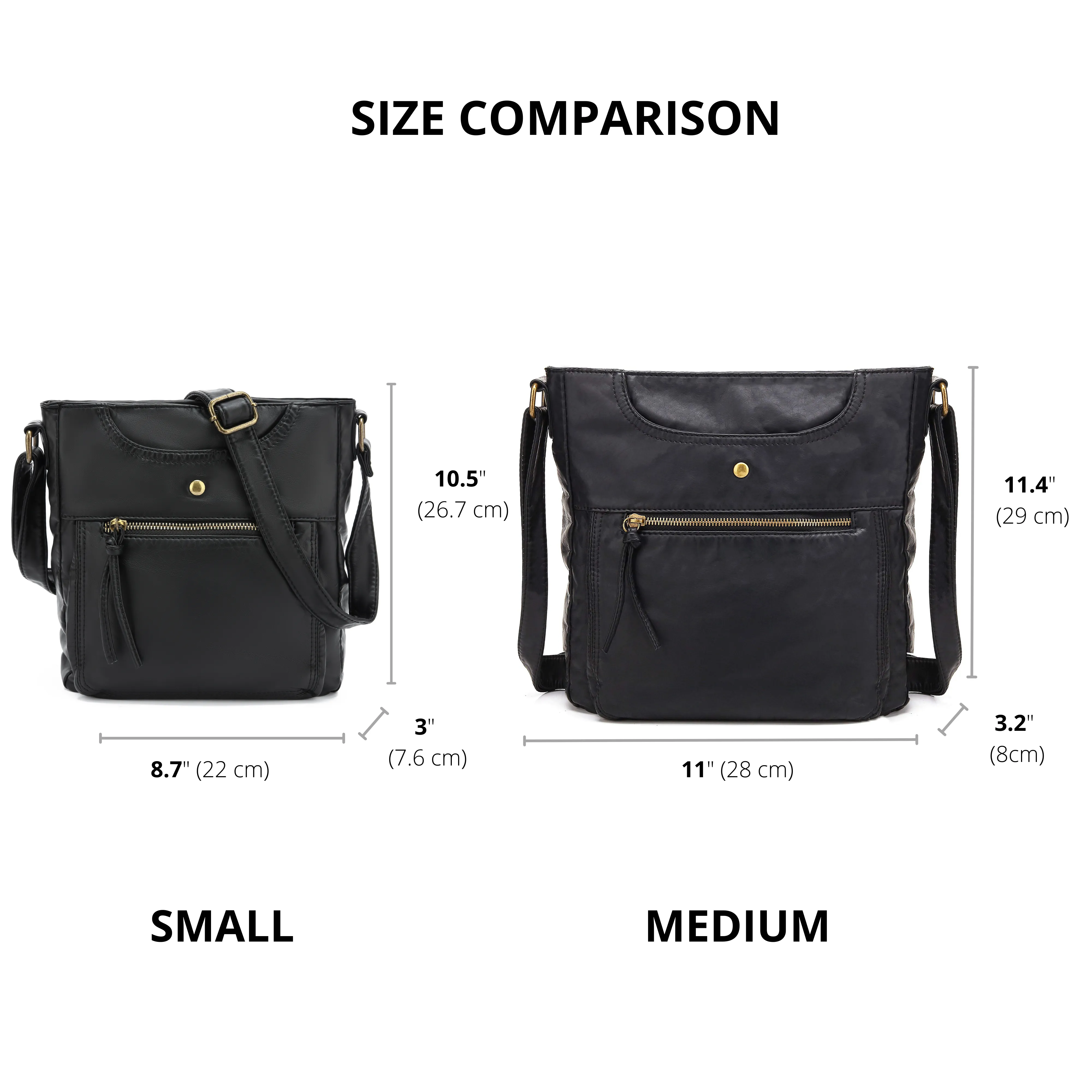 Ultra Soft Crossbody Shoulder Bag H1812
