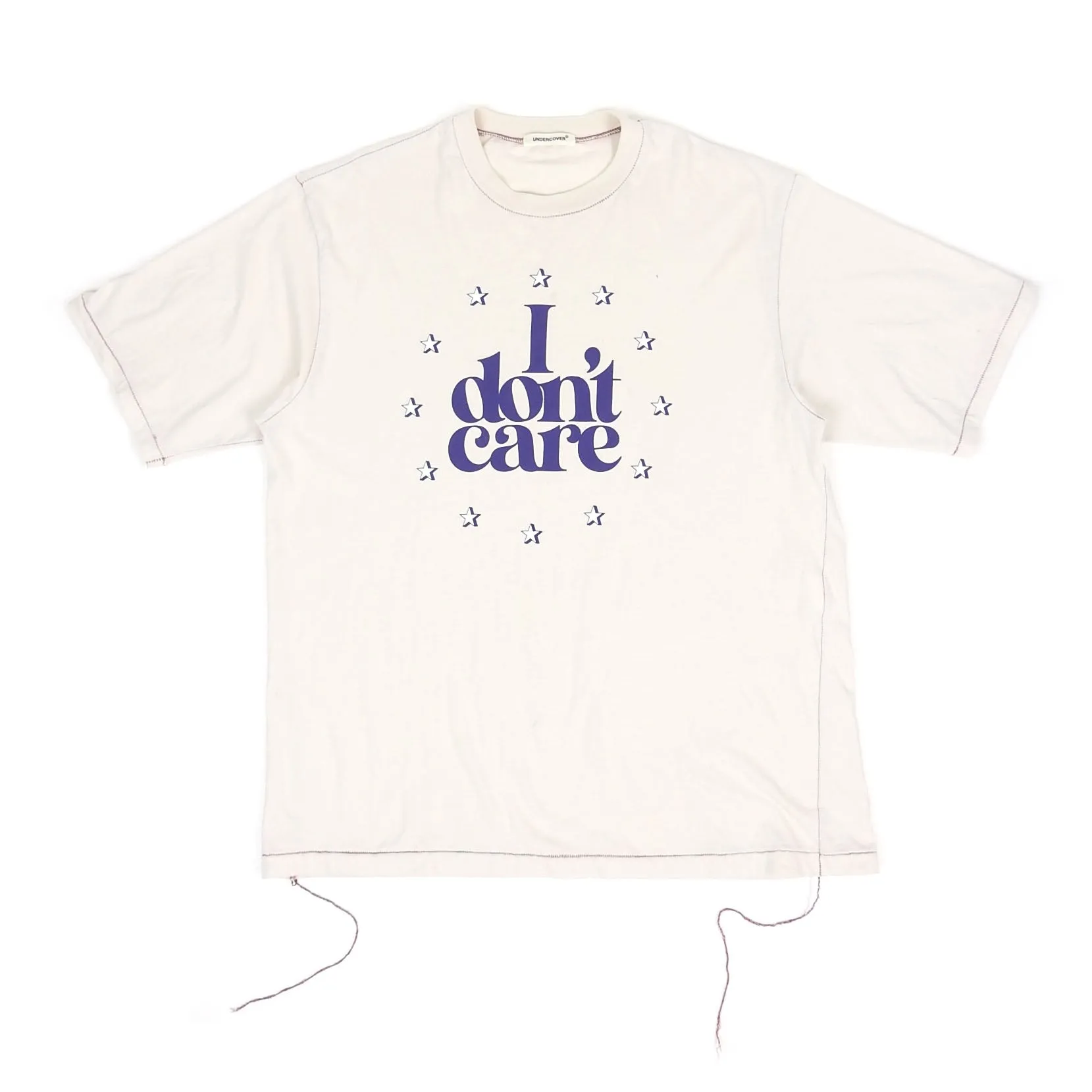 Undercover I Don’t Care T-Shirt Size 2