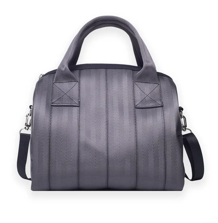 UPCYCLED Seatbelt Mini Duffel Bag