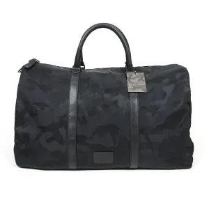 Valentino Black Camo Weekend Bag