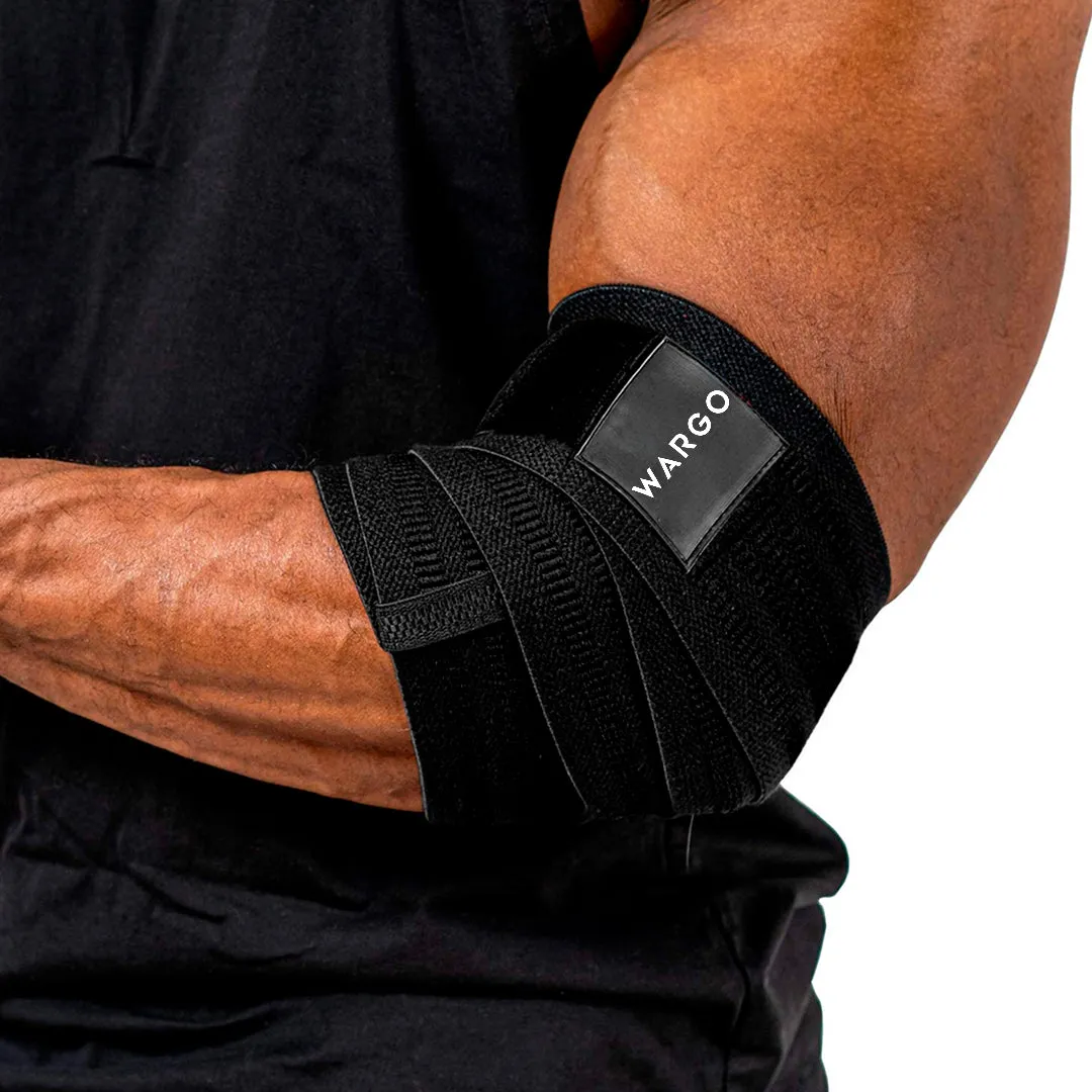 VENDAS CODO PARA GYM - GRAY STRIPE