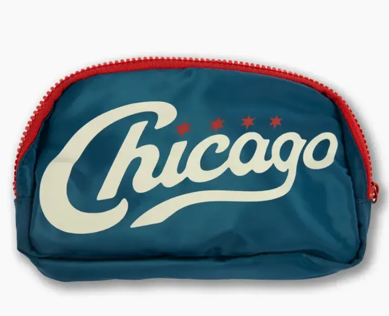Vintage Chicago Script Belt Bag