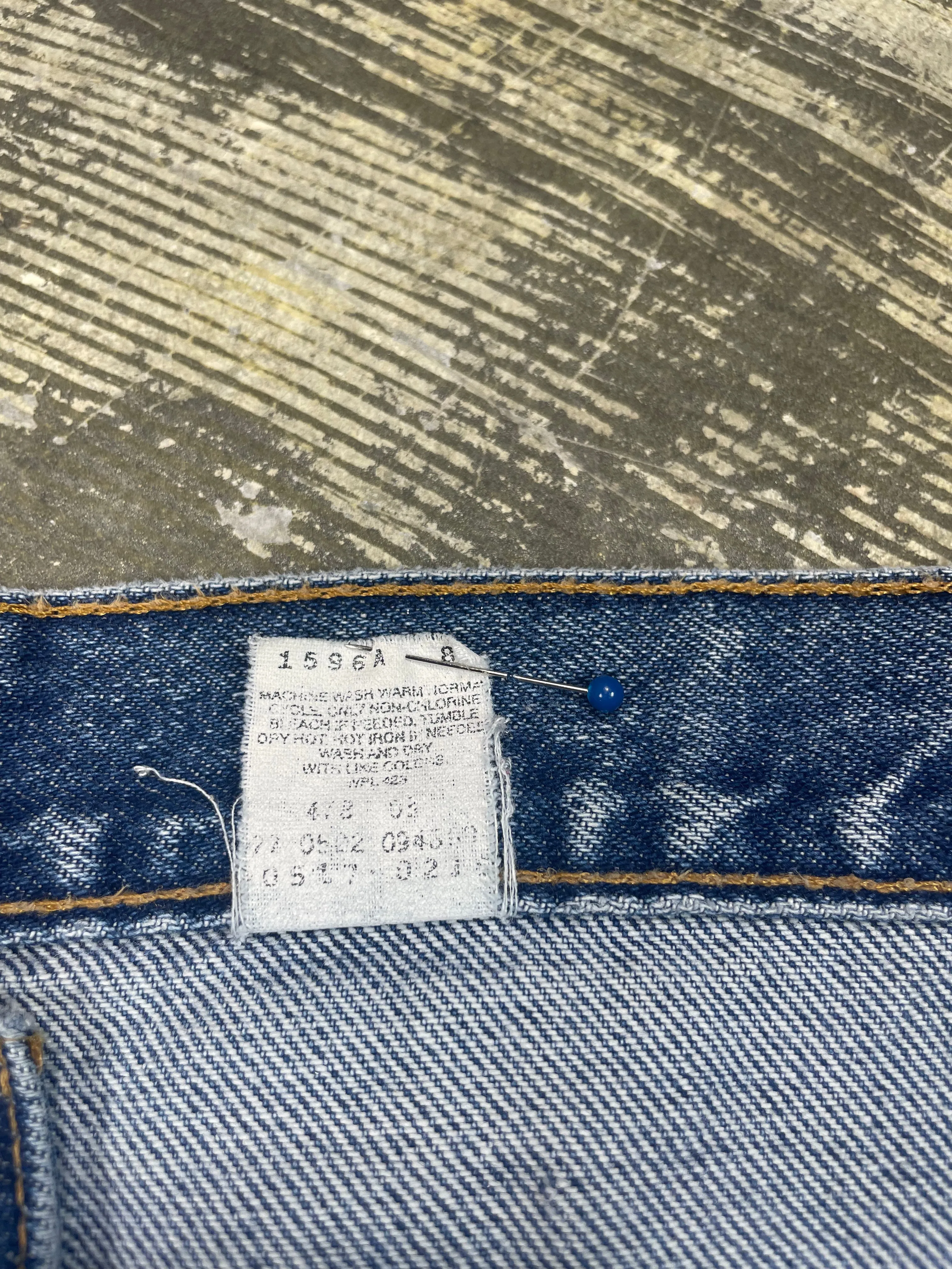 Vintage Levi 517  Premium Wash & Paint Denim Jeans (JYJ-0325)