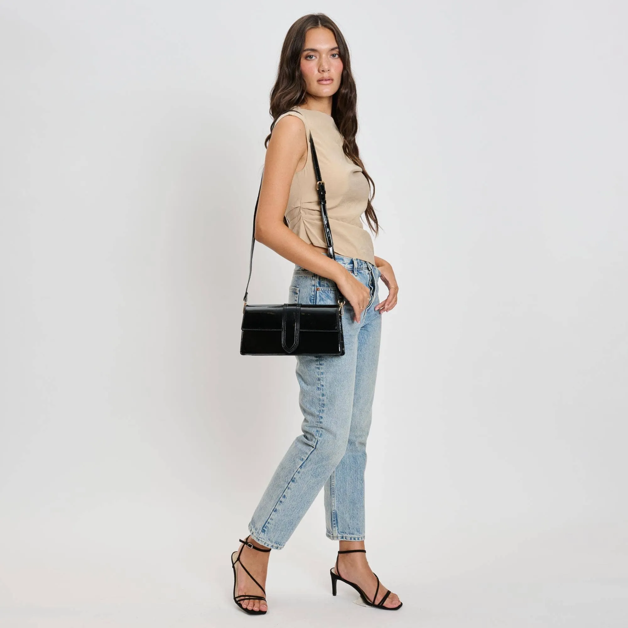 Violet - Patent Crossbody