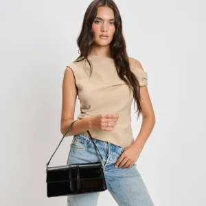 Violet - Patent Crossbody